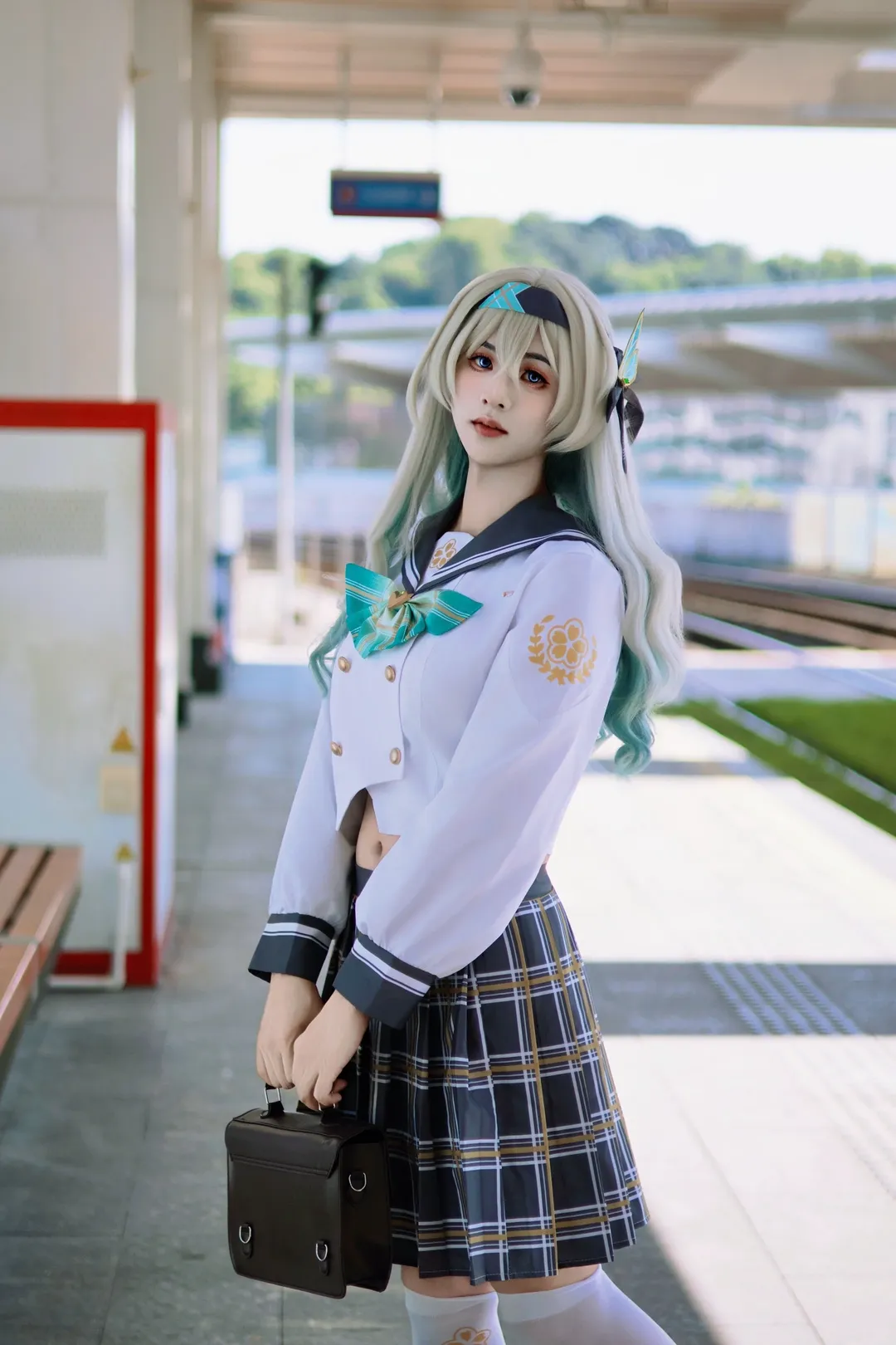 cosplay, 流萤cos, 春日手信, 广州陪拍, 日系JK制服 - 第5张