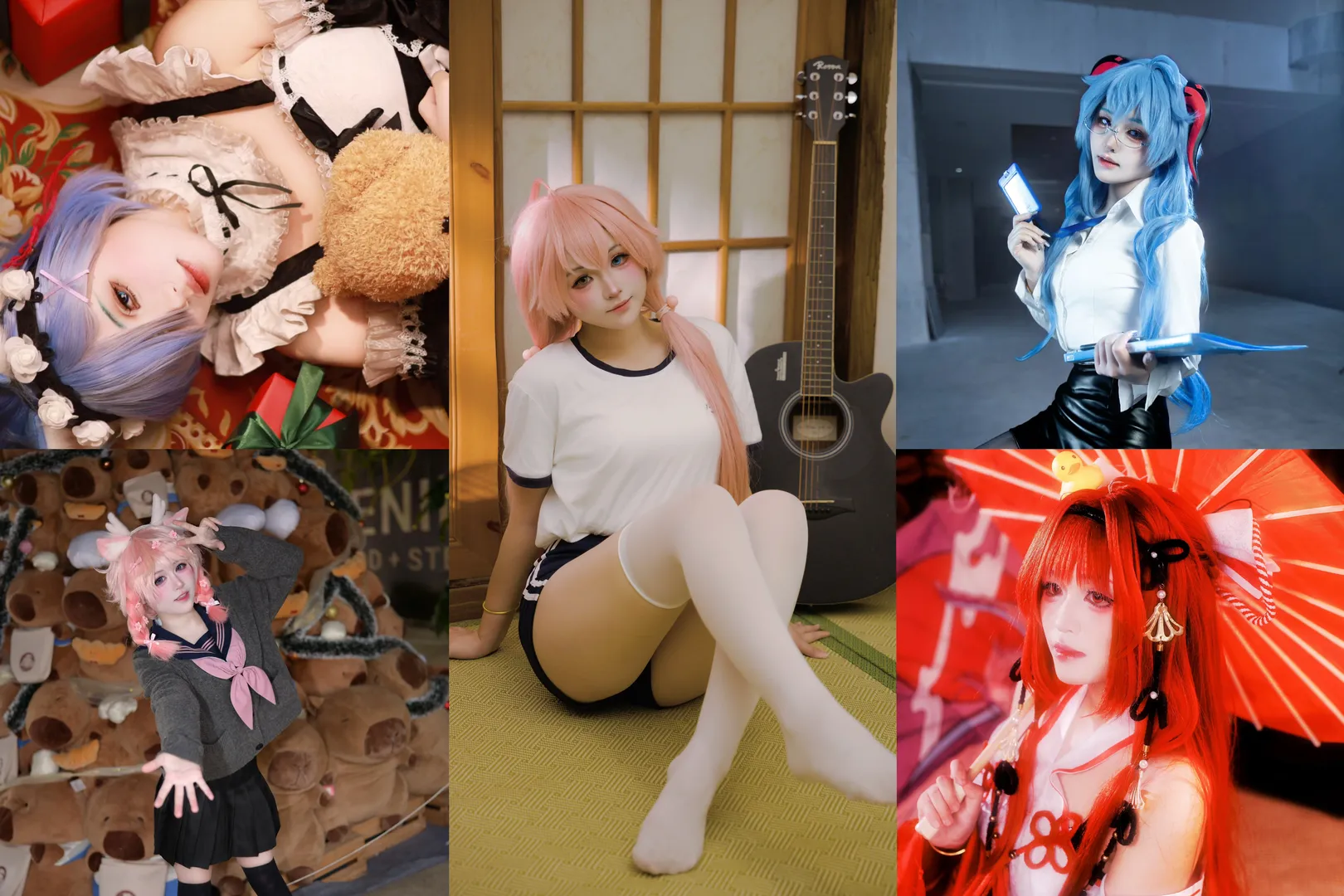 Anime-style photography, TFP photoshoot, Wig styling, Cosplay wig stylist, Guangdong cosplay