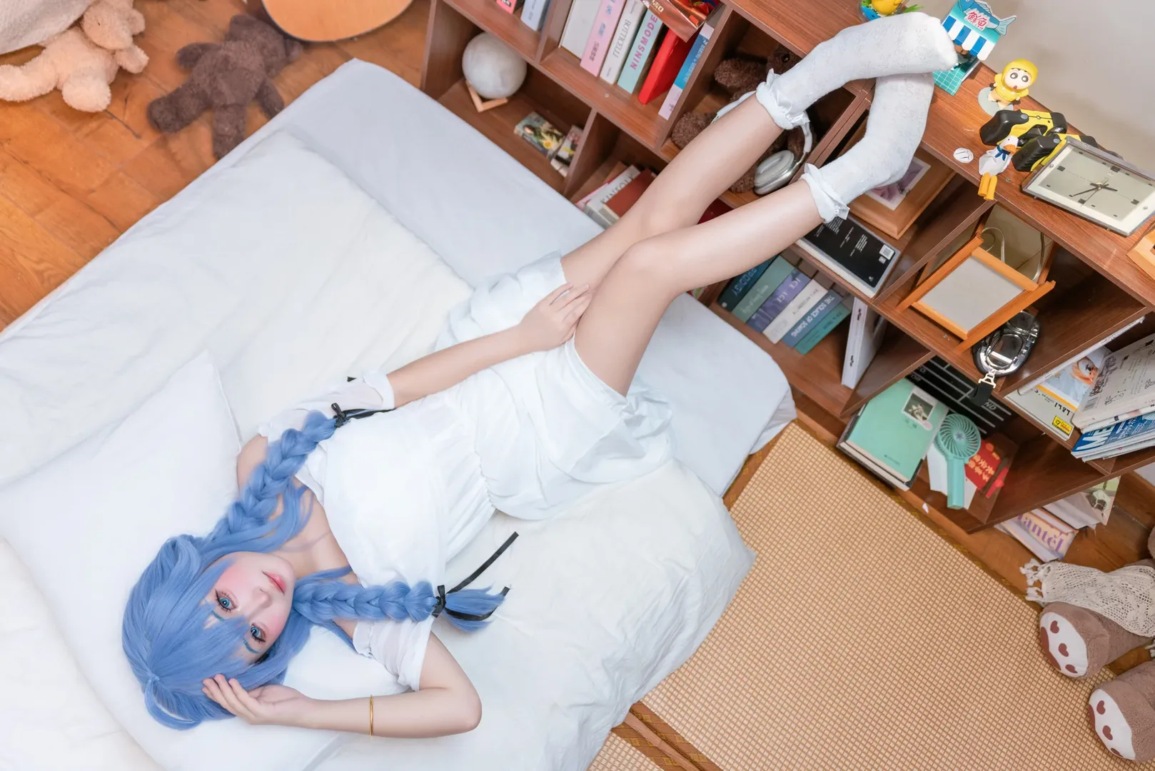 二次元, cosplay, 睡衣cos, 洛琪希cos, 无职转生