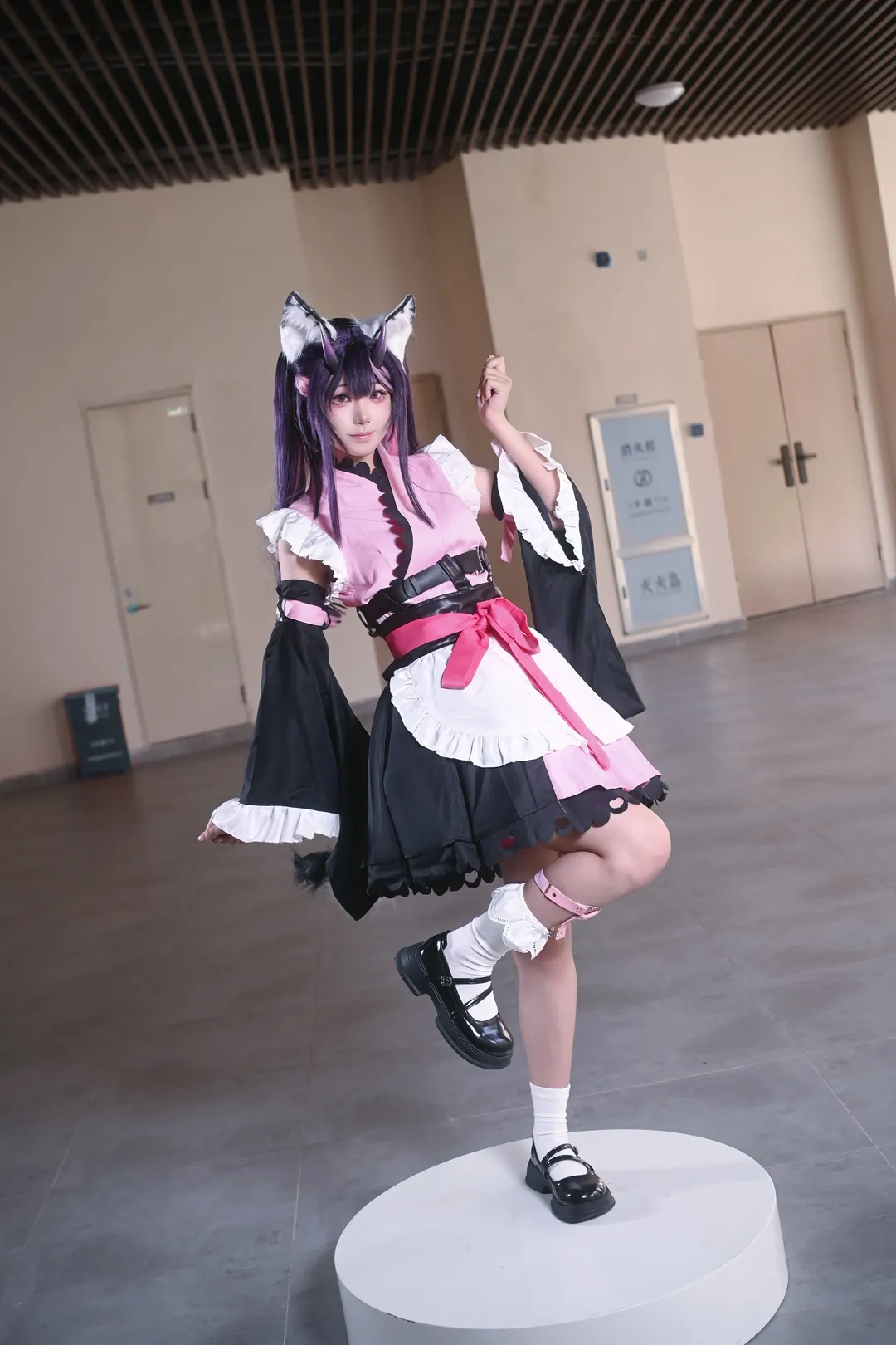 cosplay摄影, 二次元日常, 超时空辉夜姬, 兽耳女仆, 驹沢乃依cos