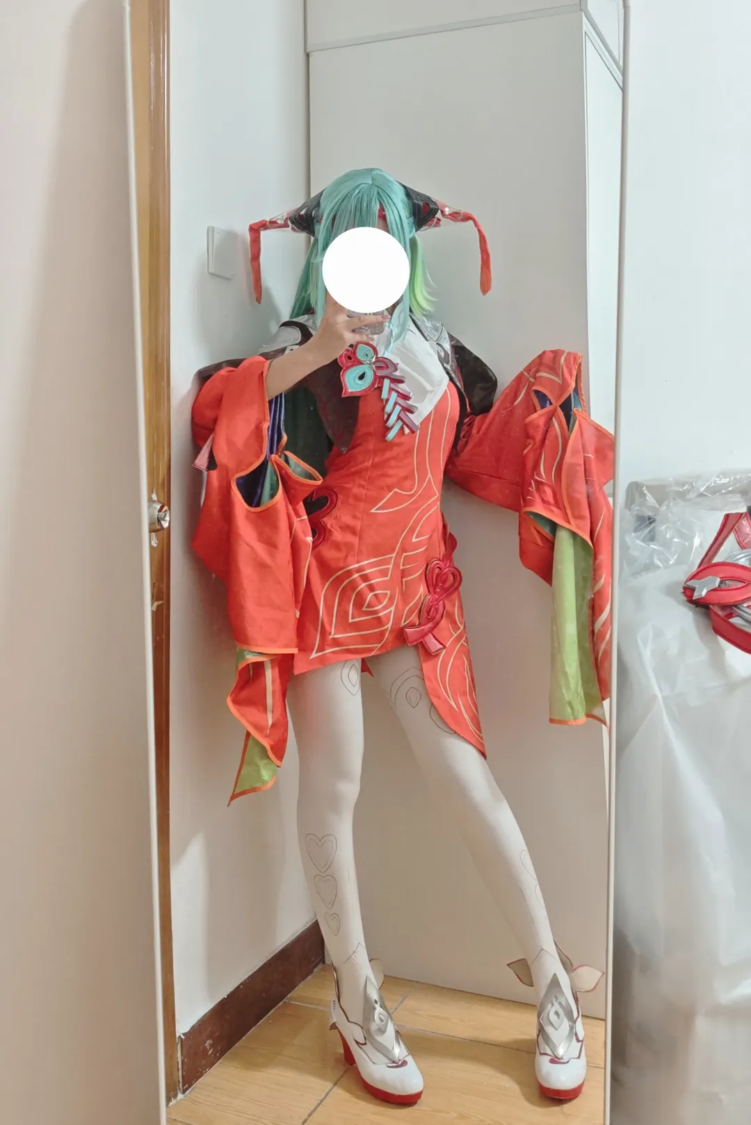 王者荣耀, 少司缘cos, 白丝穿搭, 二次元日常, cosplay试衣 - 第2张