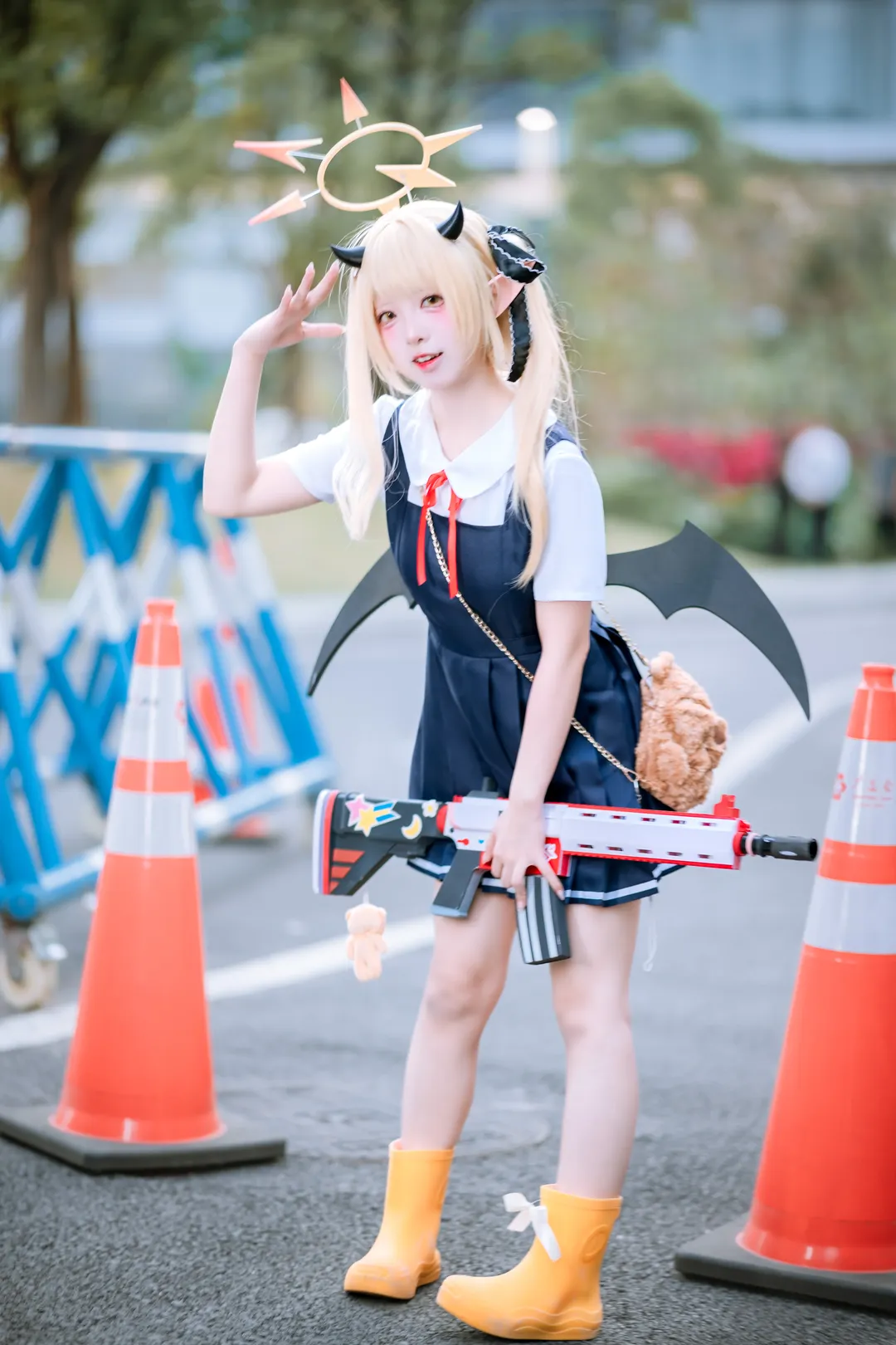 ブルーアーカイブ, ホタルACGエキスポ, 丹花イブキ コスプレ, コスプレ撮影, イベント個人参加 - 4枚目