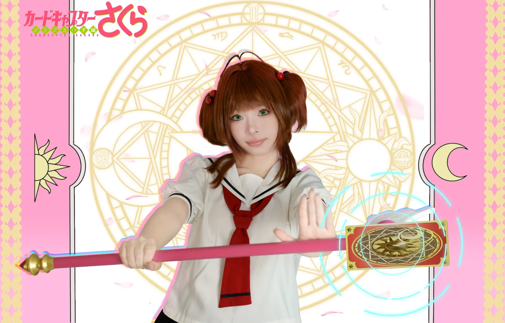 魔法少女, 二次元cosplay, 木之本櫻cos, 魔卡少女櫻, 友枝小學制服 - 第9張