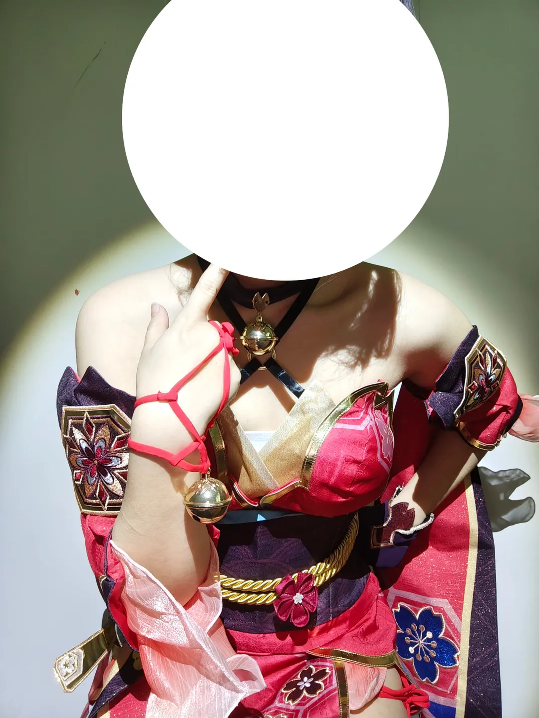 崩坏星穹铁道, 花火cos, 三分妄想, 狐面具, cos试衣 - 第1张