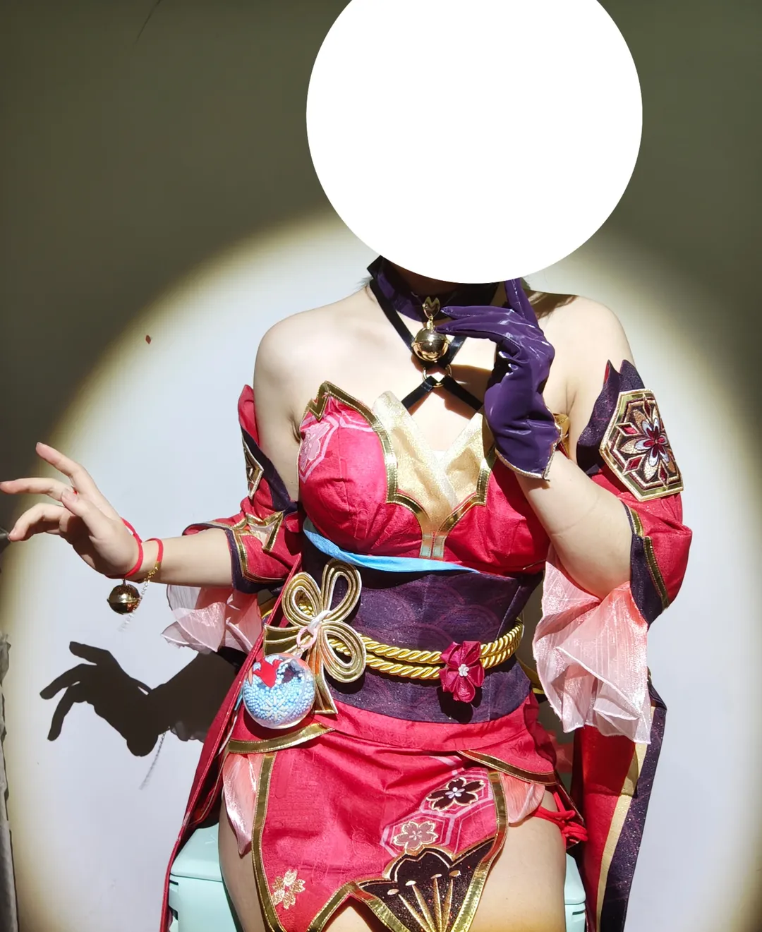 崩坏星穹铁道, 花火cos, 三分妄想, 狐面具, cos试衣