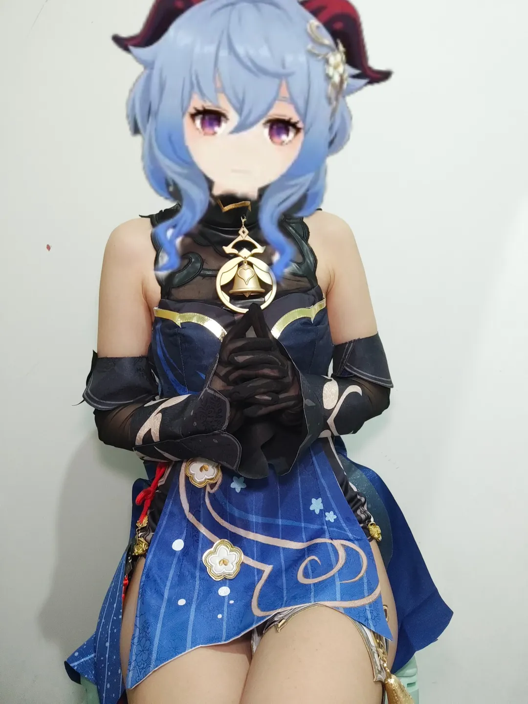 原神, 甘雨cos, 二次元穿搭, cosplay试衣, 玄玉瑶芳 - 第2张