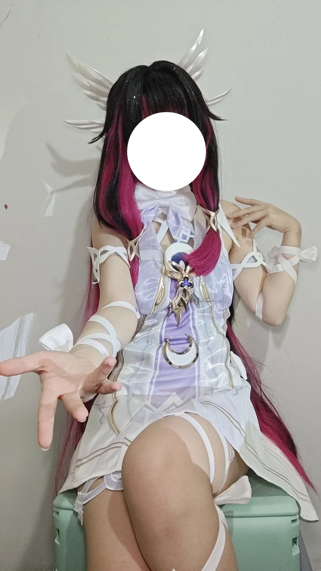 角色扮演, 原神, 哥伦比娅cos, 二次元穿搭, C服试穿 - 第1张
