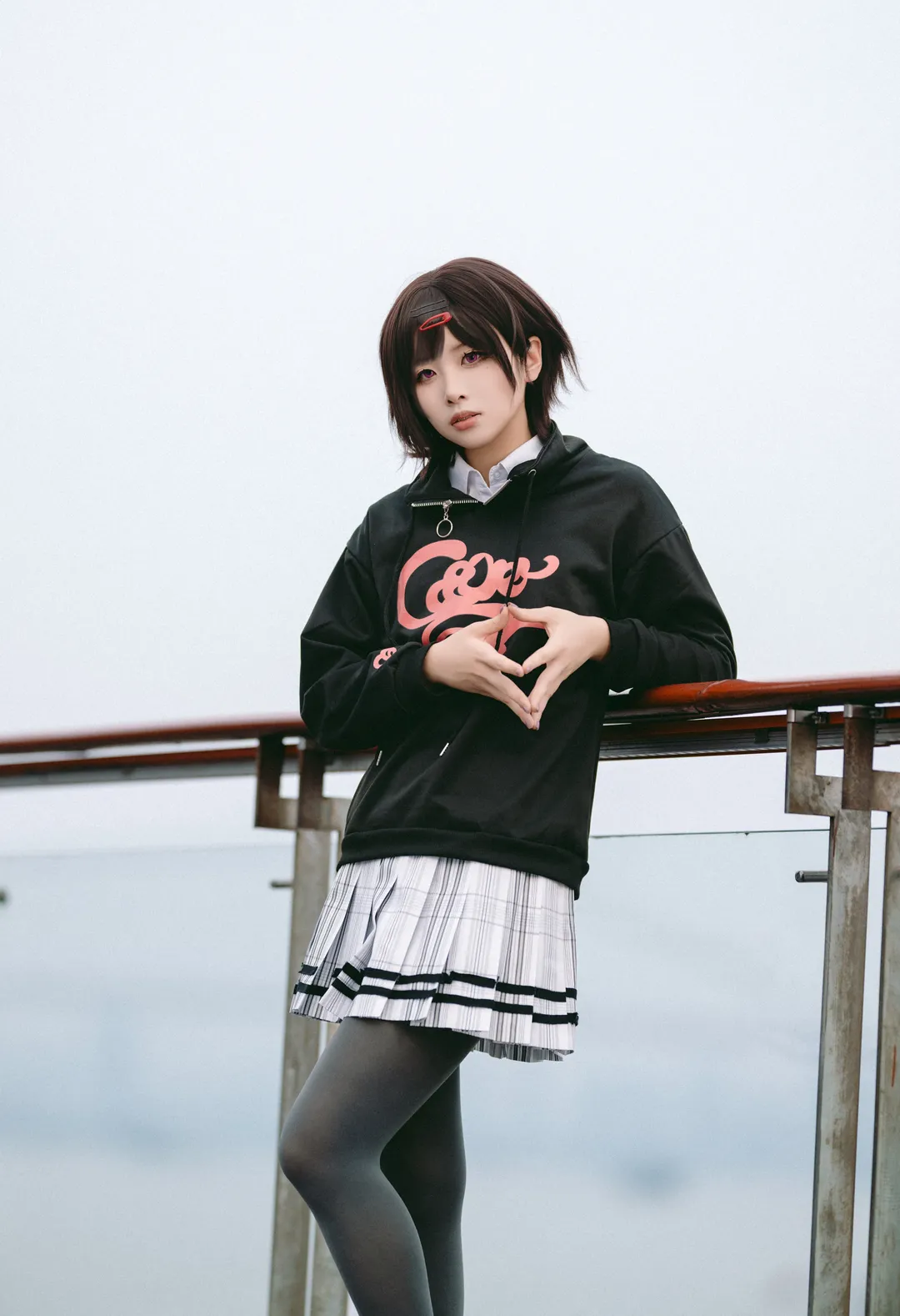 cosplay穿搭, 樋口円香cos, 偶像大师闪耀色彩, noctchill, 外拍写真 - 第2张