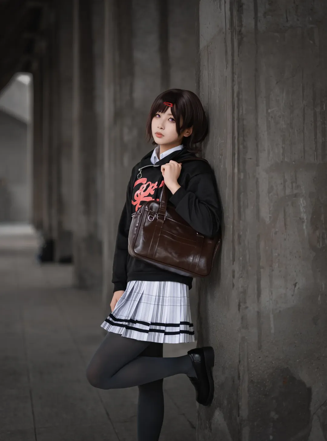 cosplay穿搭, 樋口円香cos, 偶像大师闪耀色彩, noctchill, 外拍写真 - 第7张
