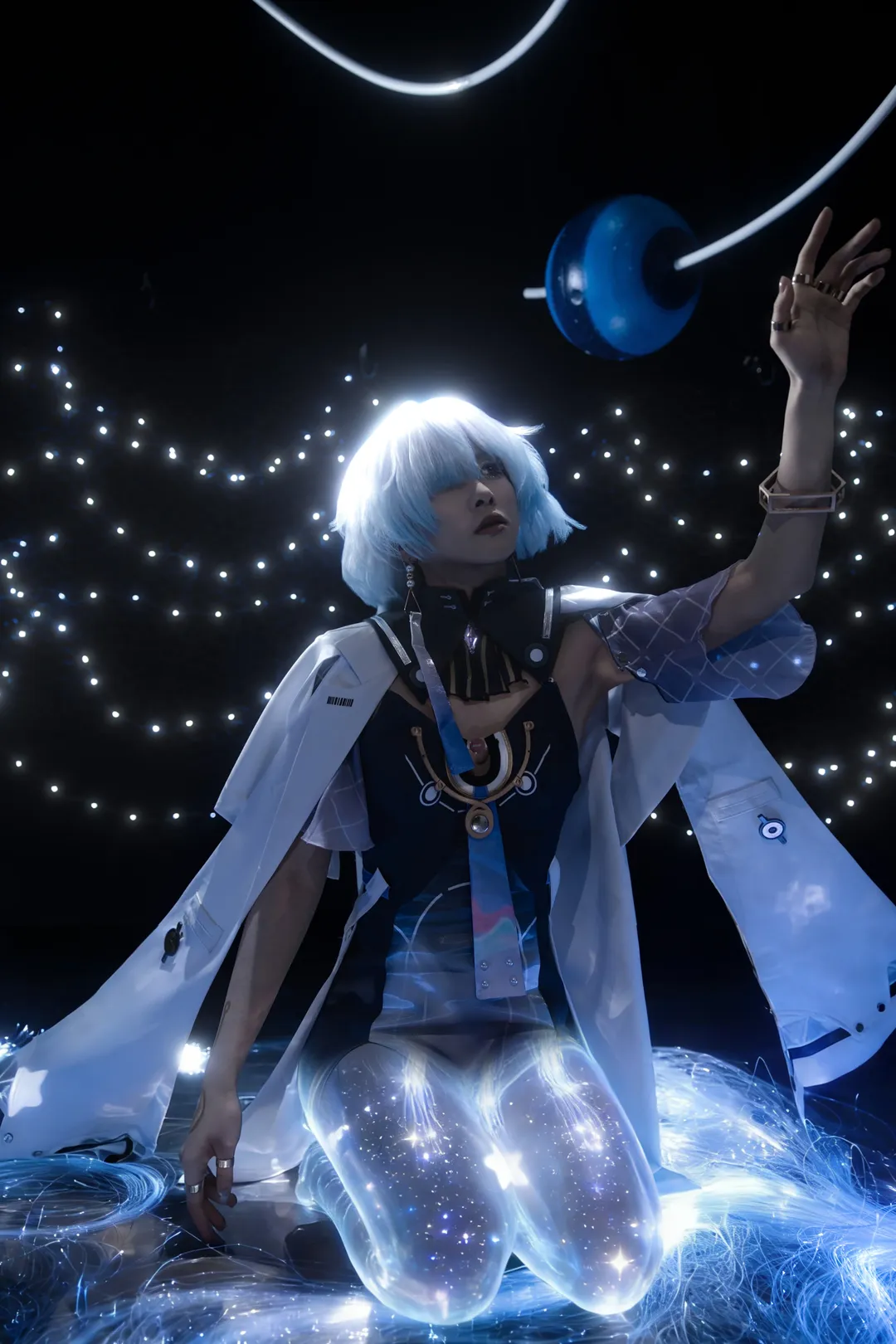 鸣潮, Cosplay摄影, 氛围感写真, 莫宁cos, 星空特效 - 第6张