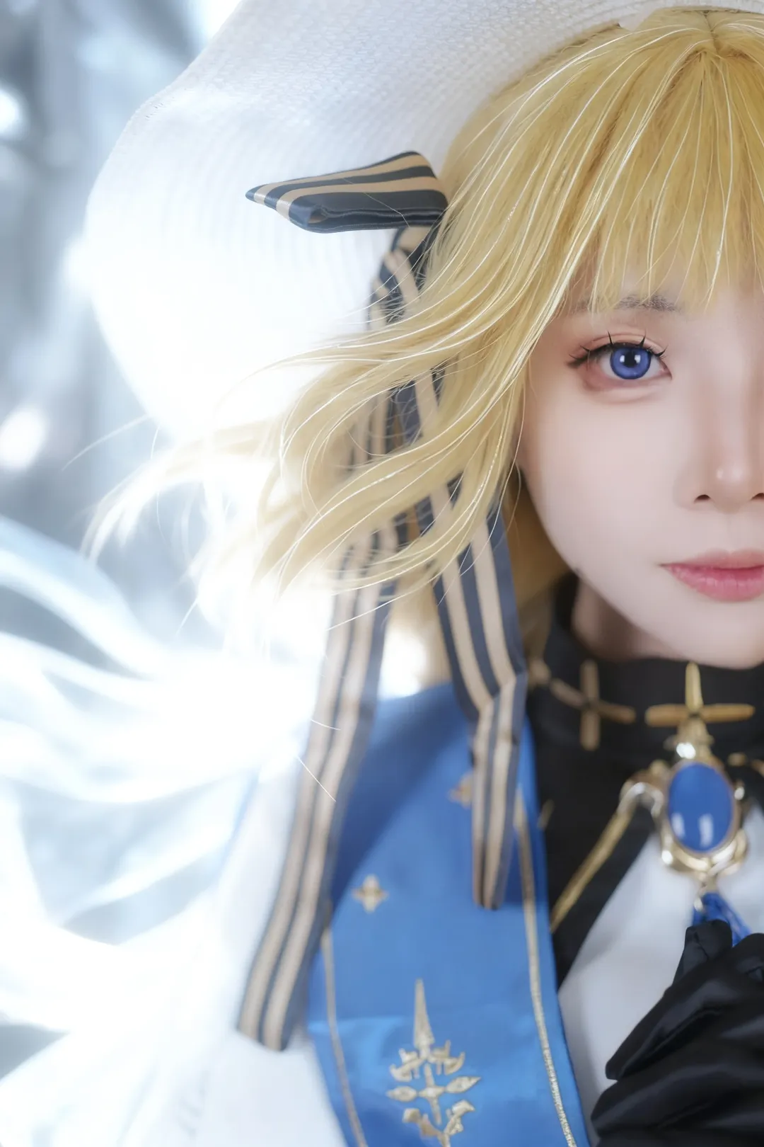 菲比cos, 鸣潮, cos正片, Cosplay摄影, 金发蓝眸 - 第2张
