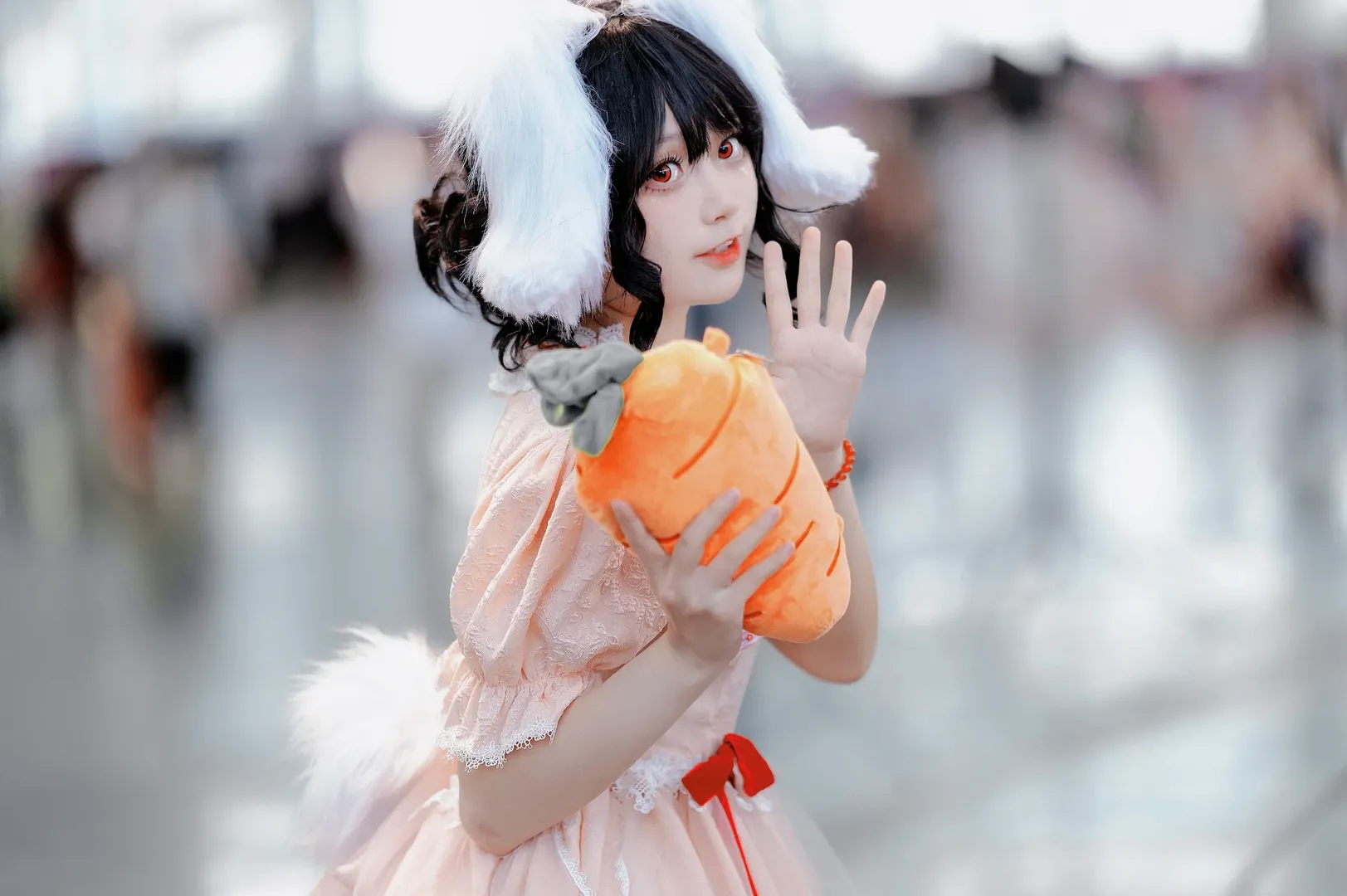 东方Project, 漫展返图, cosplay摄影, 二次元装扮, 因幡帝cos - 第2张