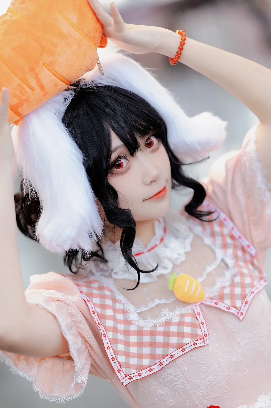 东方Project, 漫展返图, cosplay摄影, 二次元装扮, 因幡帝cos - 第3张