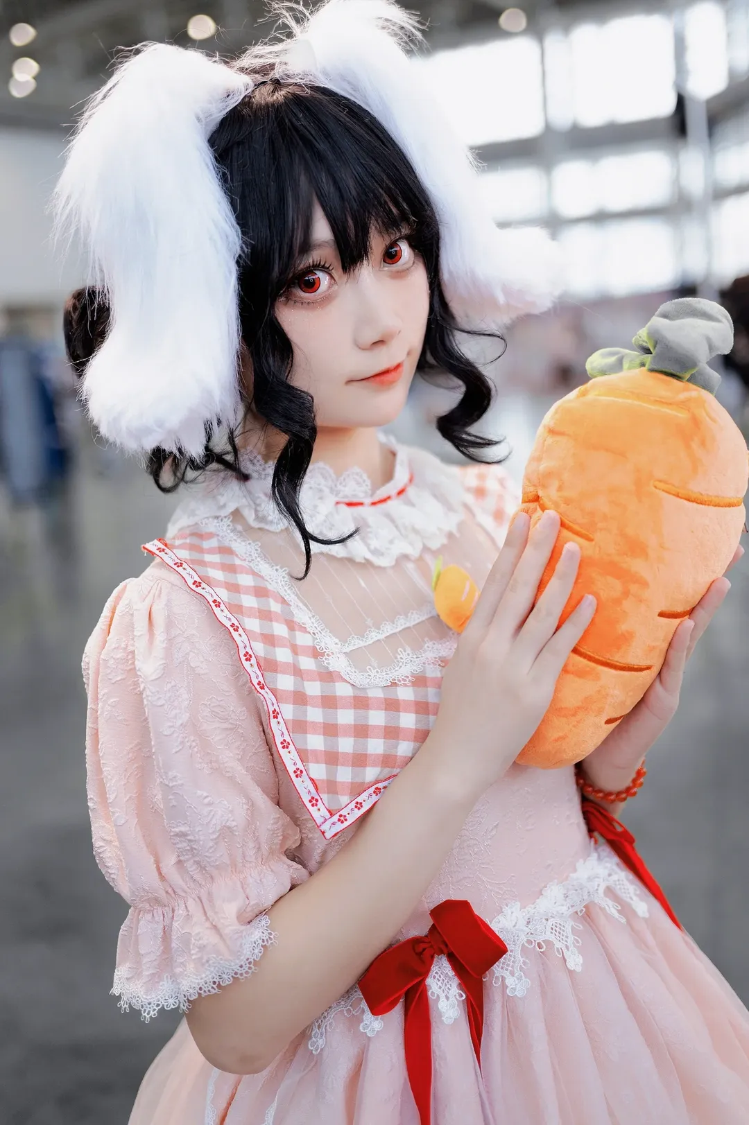 东方Project, 漫展返图, cosplay摄影, 二次元装扮, 因幡帝cos - 第4张