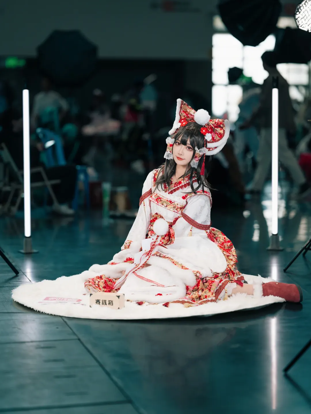 Reimu Hakurei Cosplay, Touhou Project, Anime convention, Shrine maiden cosplay, ACG Renaissance - Image 10