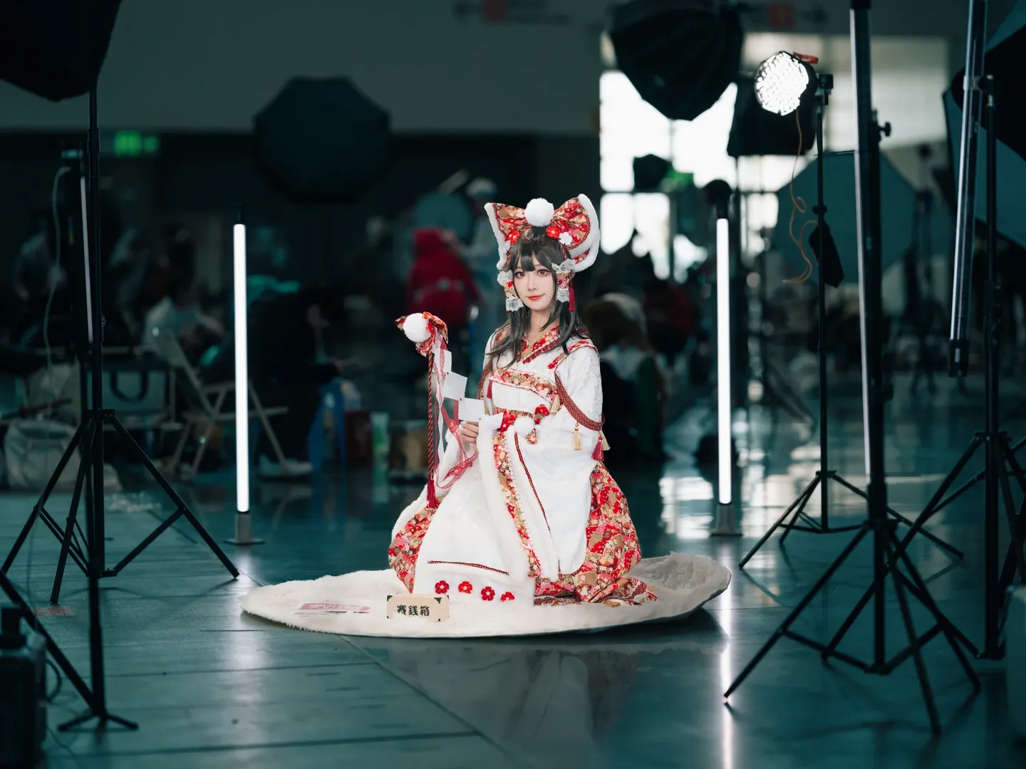 Reimu Hakurei Cosplay, Touhou Project, Anime convention, Shrine maiden cosplay, ACG Renaissance - Image 14