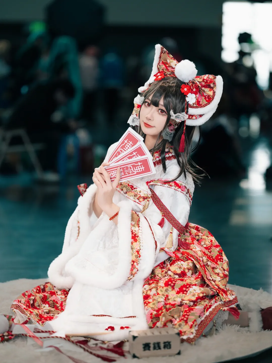 Reimu Hakurei Cosplay, Touhou Project, Anime convention, Shrine maiden cosplay, ACG Renaissance - Image 2