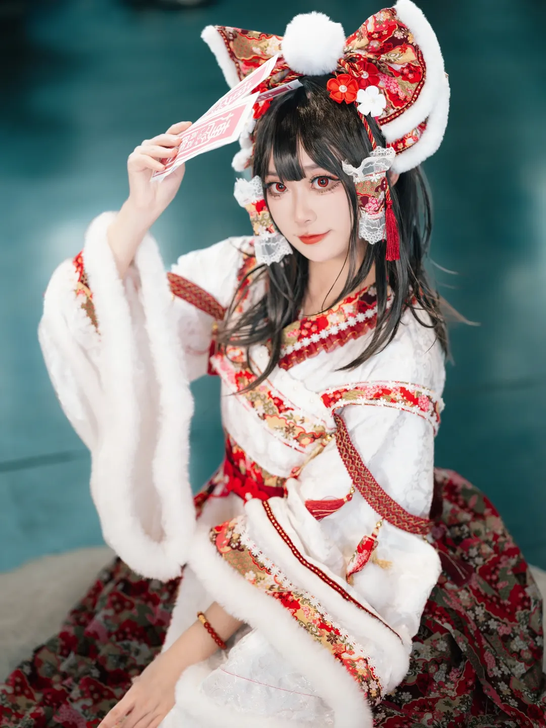 Reimu Hakurei Cosplay, Touhou Project, Anime convention, Shrine maiden cosplay, ACG Renaissance - Image 3