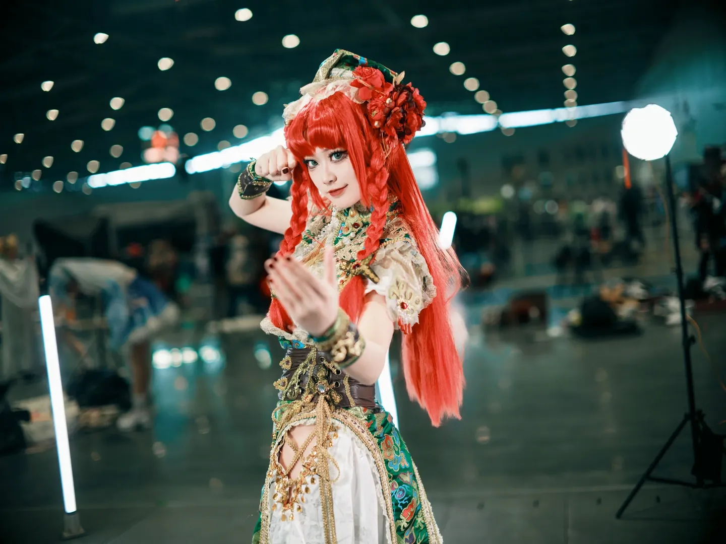 漫展返图, Cosplay摄影, 二次元COS, 東方project, 红美铃cos - 第3张