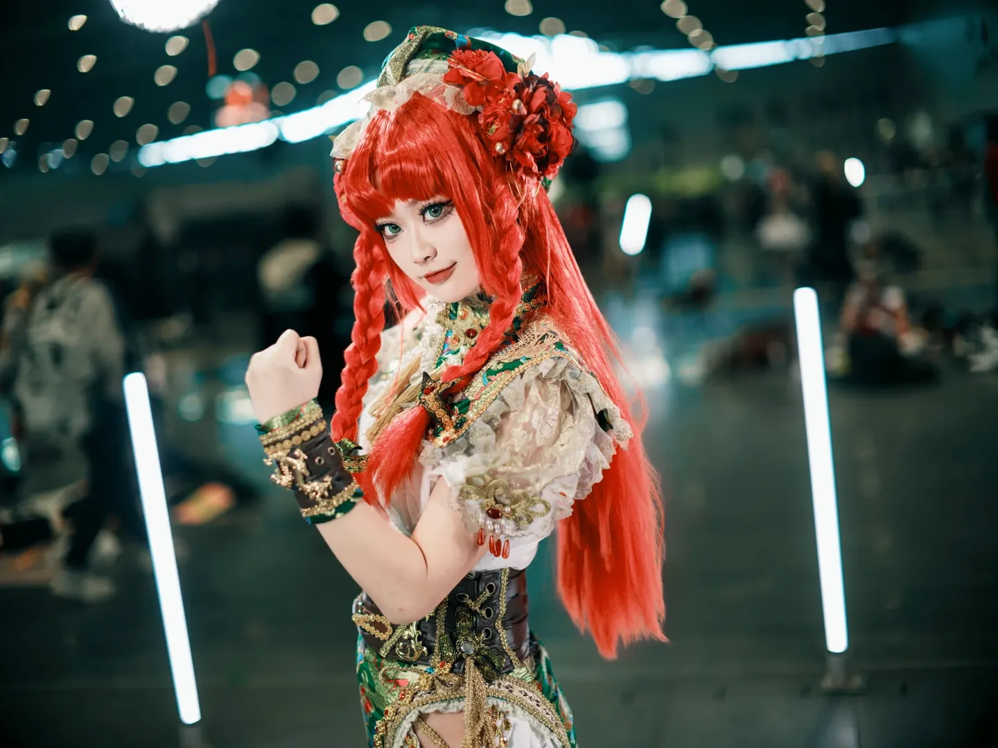 漫展返图, Cosplay摄影, 二次元COS, 東方project, 红美铃cos - 第5张