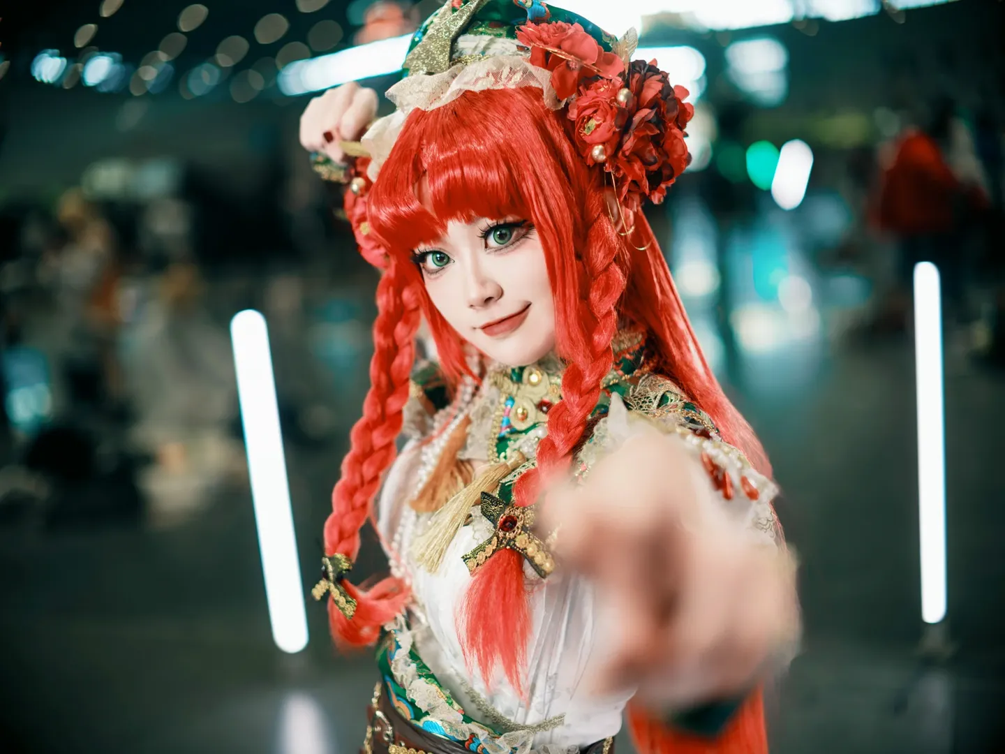 漫展返图, Cosplay摄影, 二次元COS, 東方project, 红美铃cos - 第9张