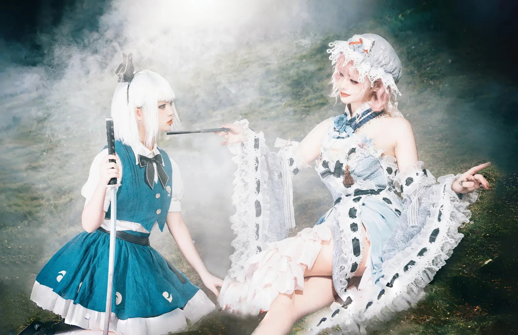 東方Project, 二次元コスプレ, 魂魄妖夢 コスプレ, 幽冥の住人チーム, 東方妖々夢 - 3枚目
