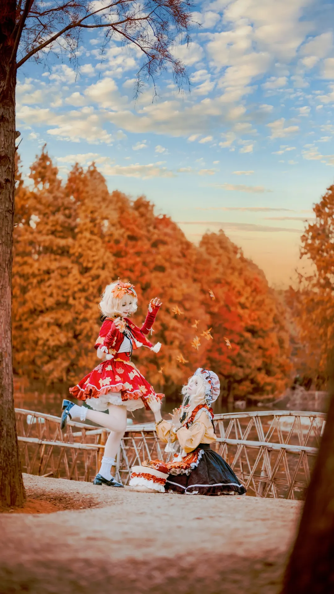 東方Project, コスプレ撮影, 秋穣子 コスプレ, 秋静葉 コスプレ, 秋の雰囲気