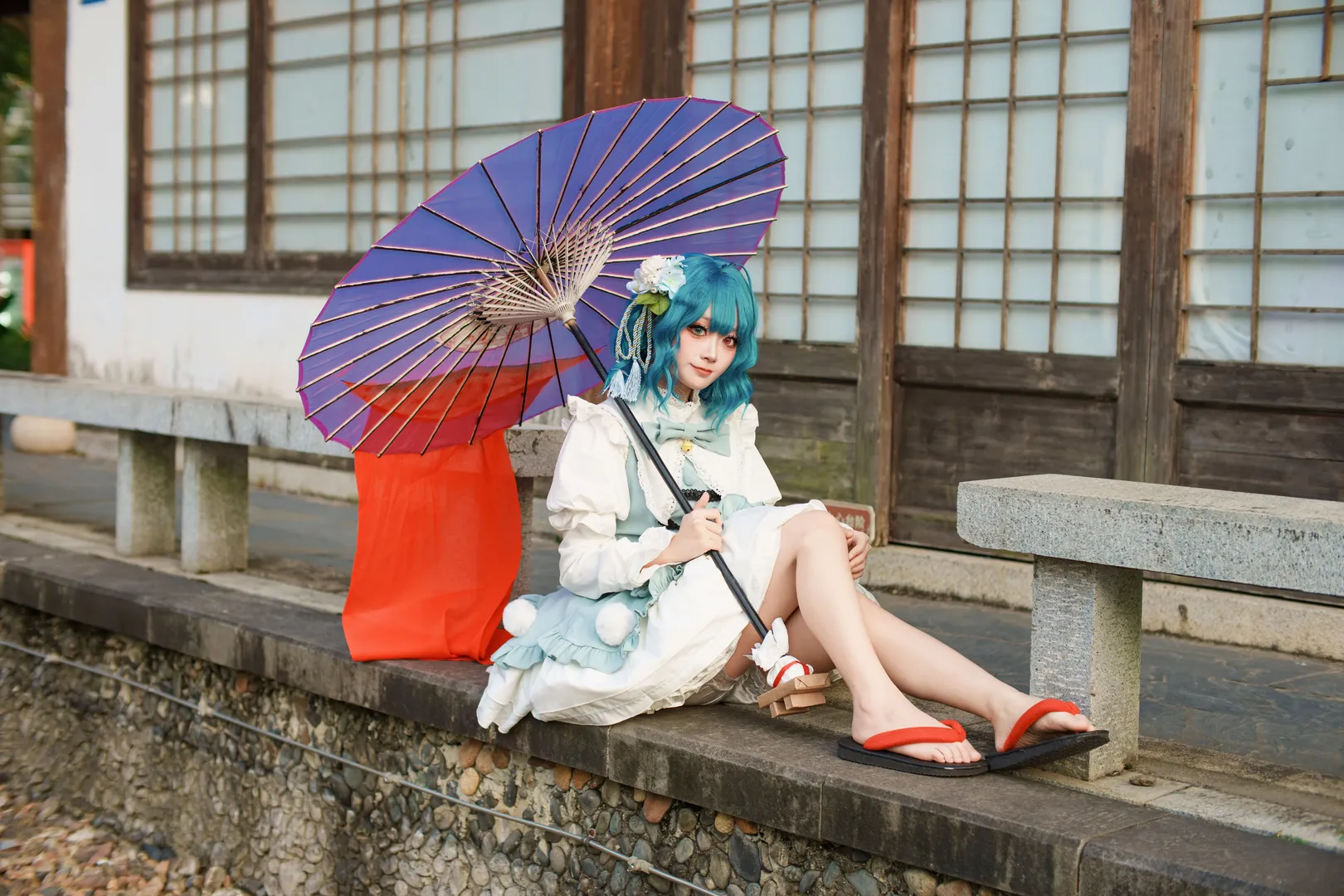 東方Project, 多々良小傘コスプレ, コスプレ撮影, 二次元ファッション, 油紙傘の小道具 - 11枚目