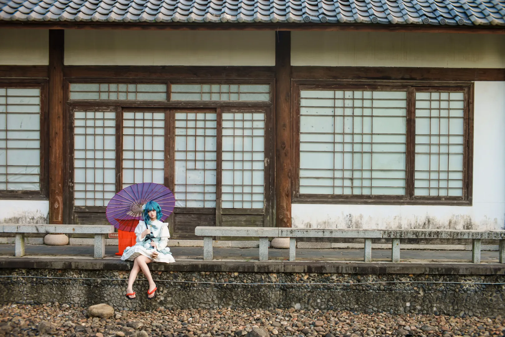 東方Project, 多々良小傘コスプレ, コスプレ撮影, 二次元ファッション, 油紙傘の小道具 - 4枚目