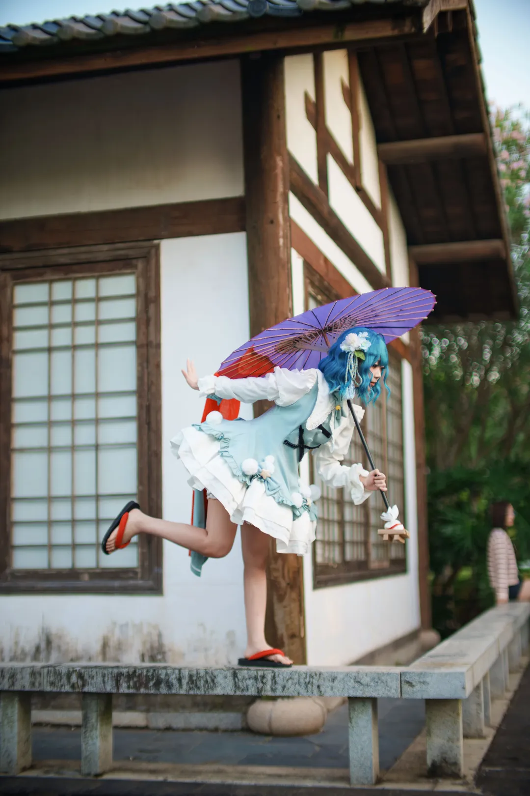 東方Project, 多々良小傘コスプレ, コスプレ撮影, 二次元ファッション, 油紙傘の小道具 - 8枚目