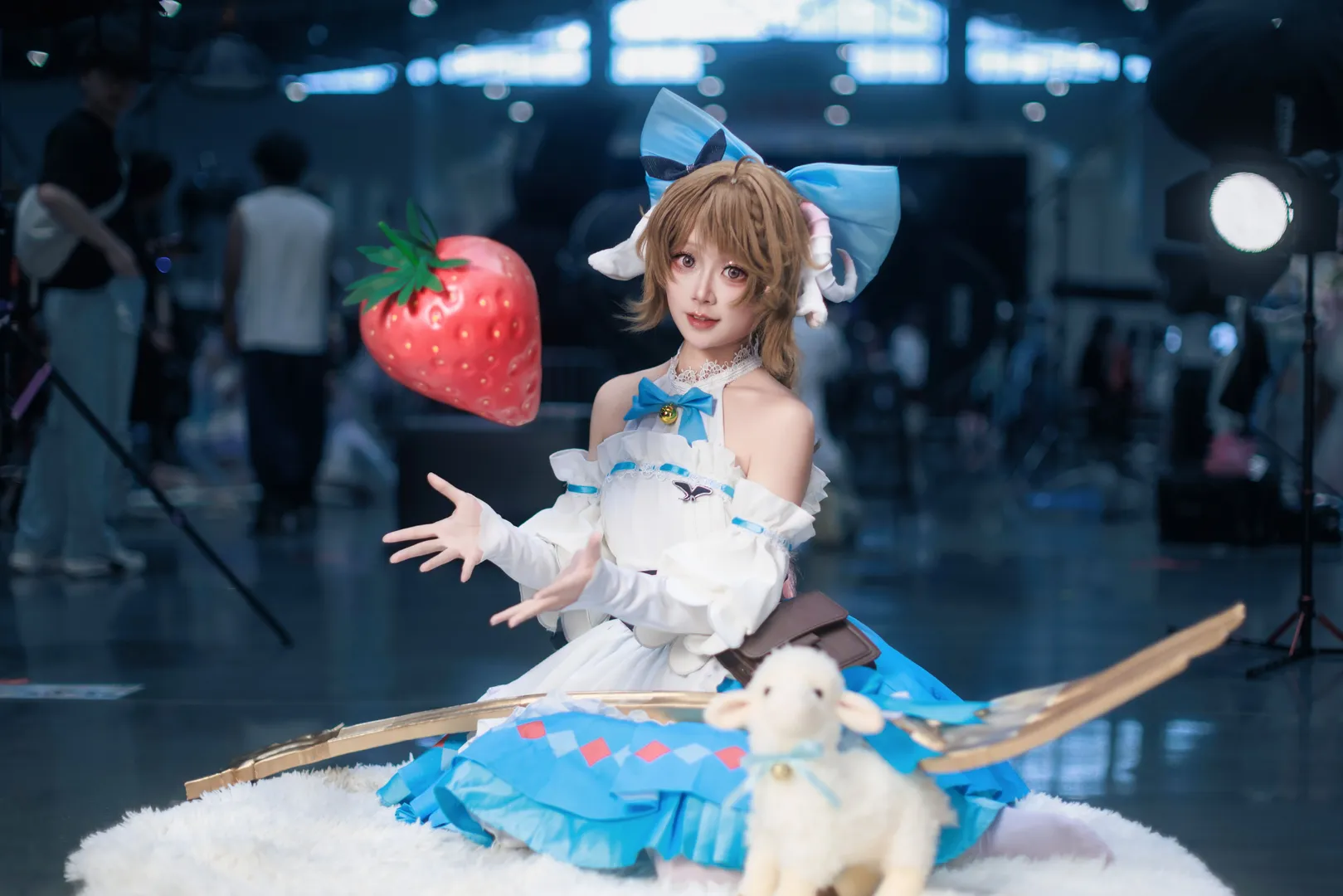 アークナイツ, コスプレ撮影, 純燼エイヤフィヤトラ コスプレ, アニメイベントのポーズ参考, ピクニックテーマ コスプレ - 10枚目