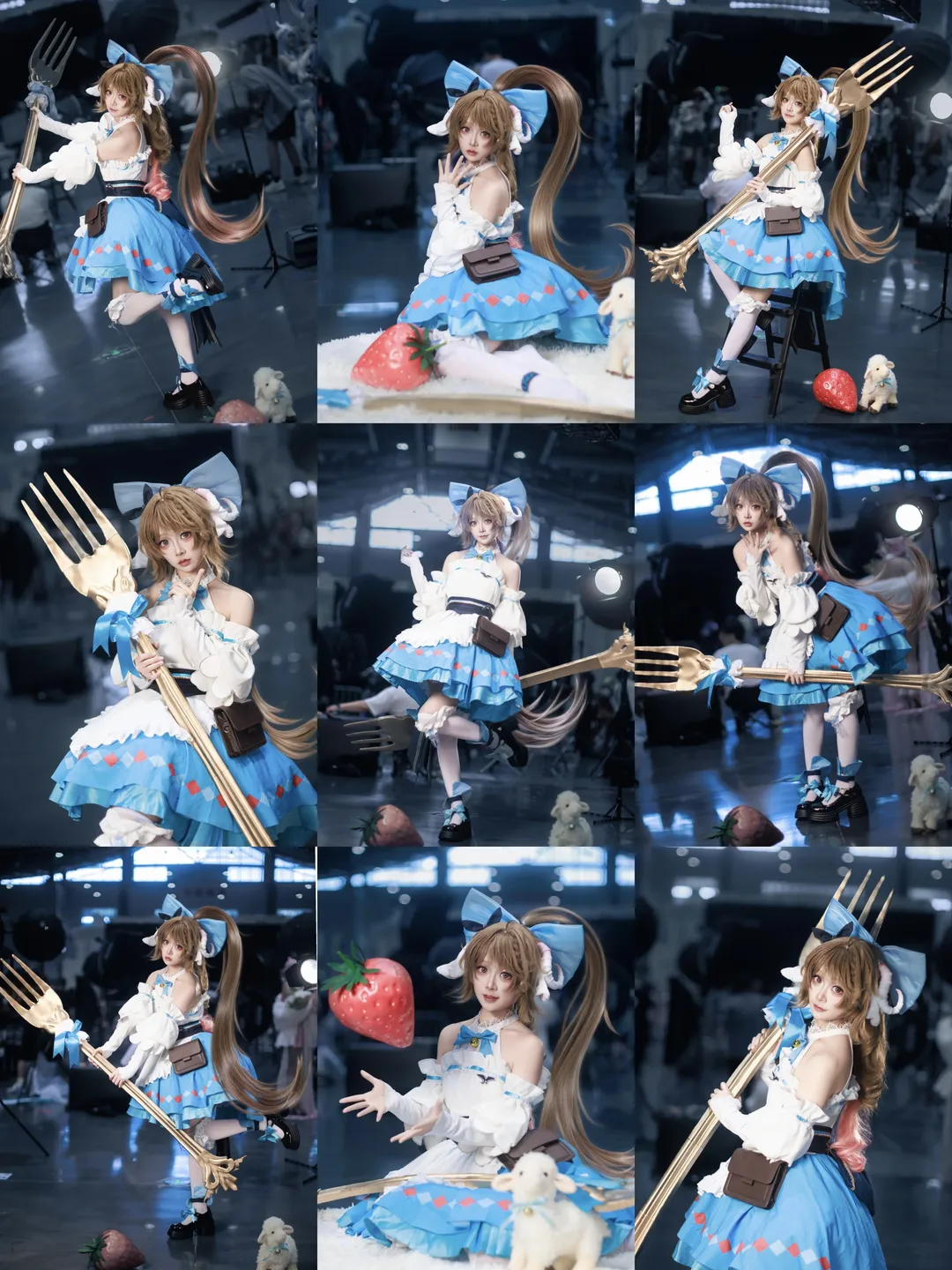 アークナイツ, コスプレ撮影, 純燼エイヤフィヤトラ コスプレ, アニメイベントのポーズ参考, ピクニックテーマ コスプレ - 2枚目