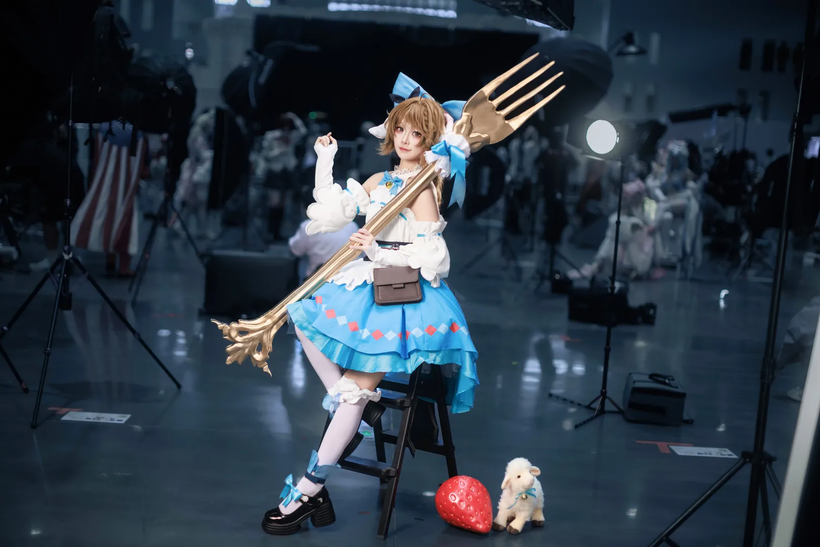 アークナイツ, コスプレ撮影, 純燼エイヤフィヤトラ コスプレ, アニメイベントのポーズ参考, ピクニックテーマ コスプレ - 9枚目