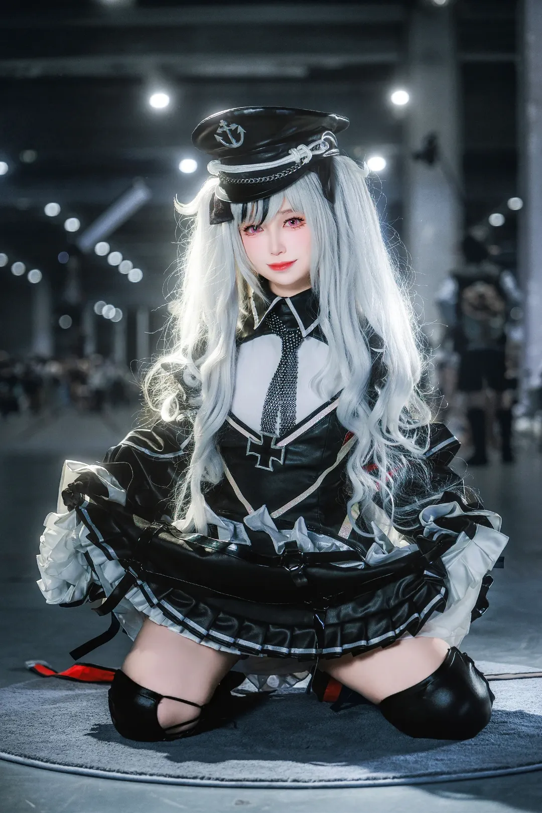 アズールレーン, イベント写真, 制服コスプレ, 上海CPSP, エルベ コスプレ - 3枚目