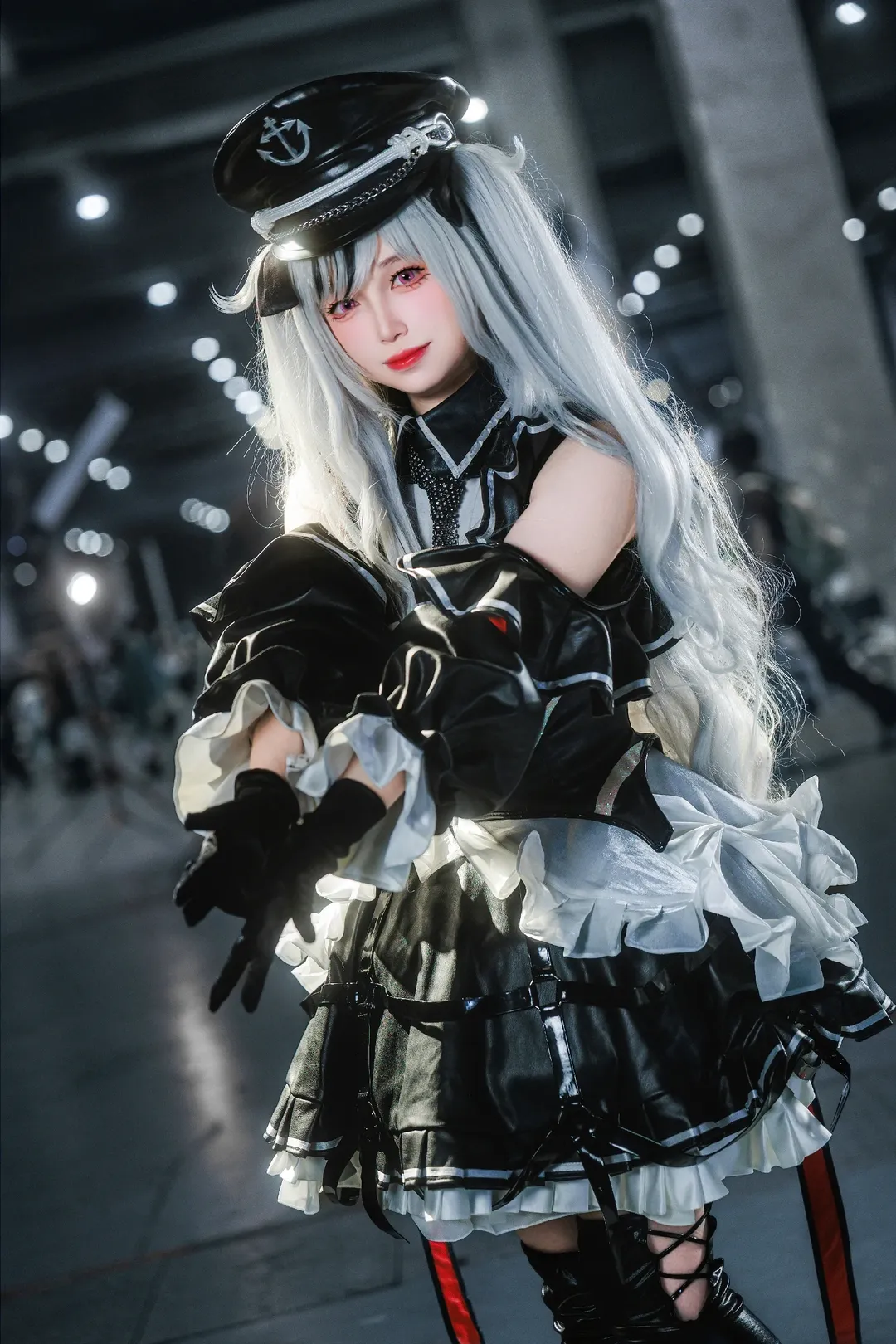 アズールレーン, イベント写真, 制服コスプレ, 上海CPSP, エルベ コスプレ - 4枚目