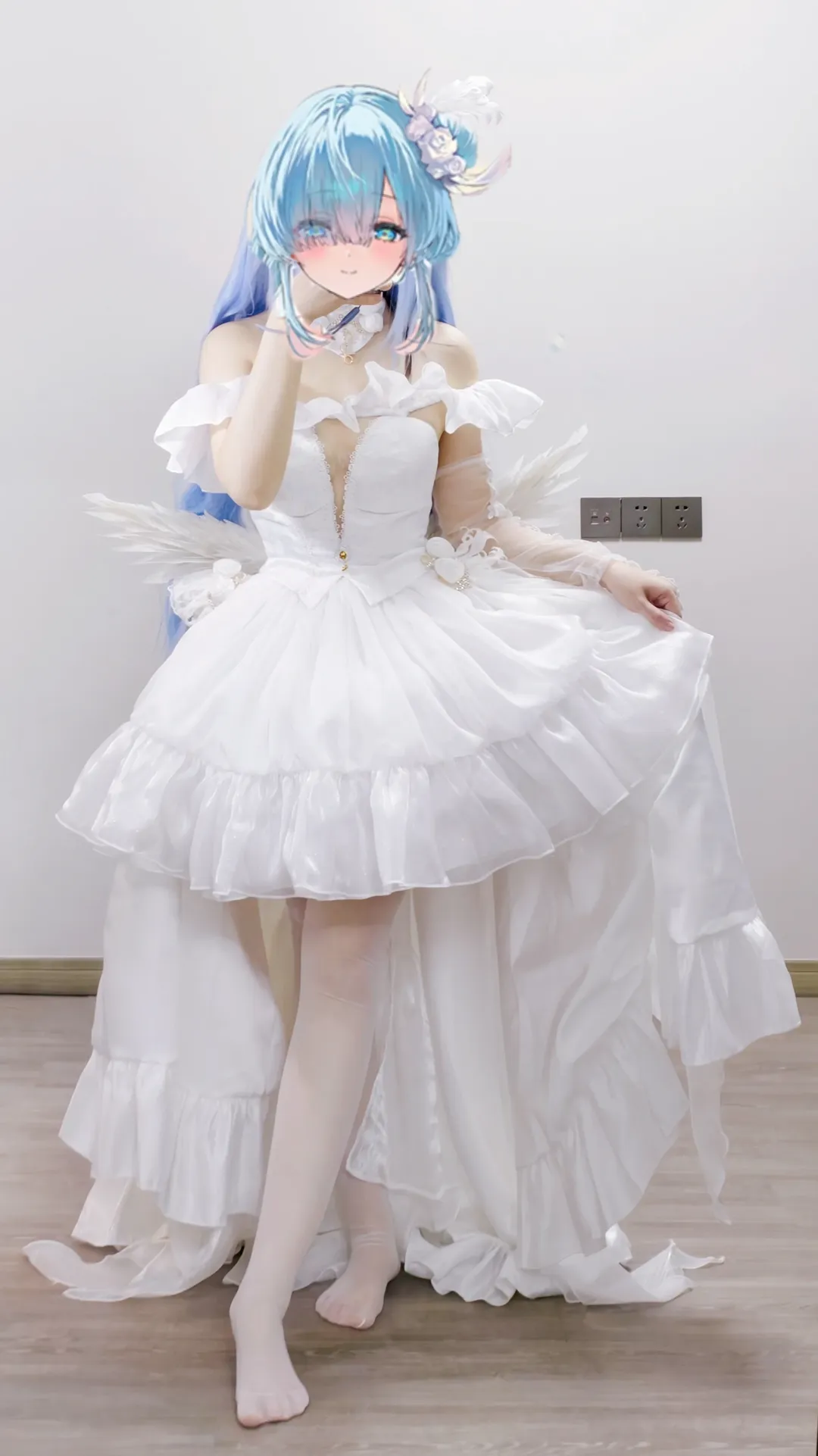 碧蓝航线, 悠窝窝, 雅努斯cos, 二次元穿搭, cosplay试衣