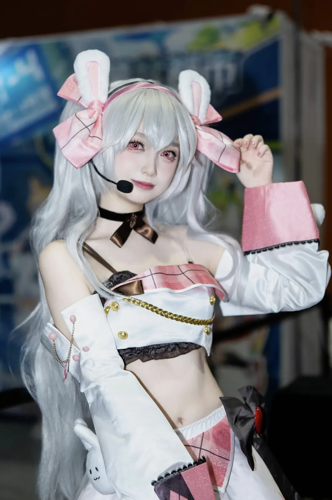 コスプレ, アズールレーン, ラフィー コスプレ, 広州ホタルアニメゲーム博覧会, うさ耳アイドル - 1枚目