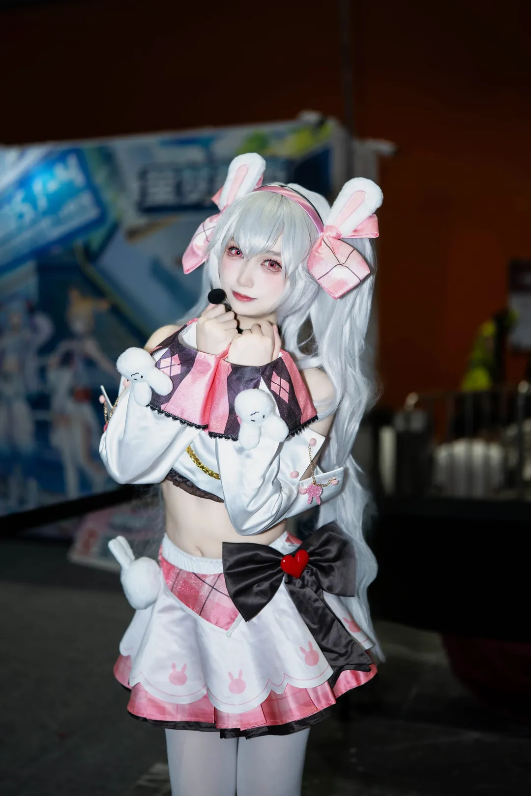コスプレ, アズールレーン, ラフィー コスプレ, 広州ホタルアニメゲーム博覧会, うさ耳アイドル - 2枚目