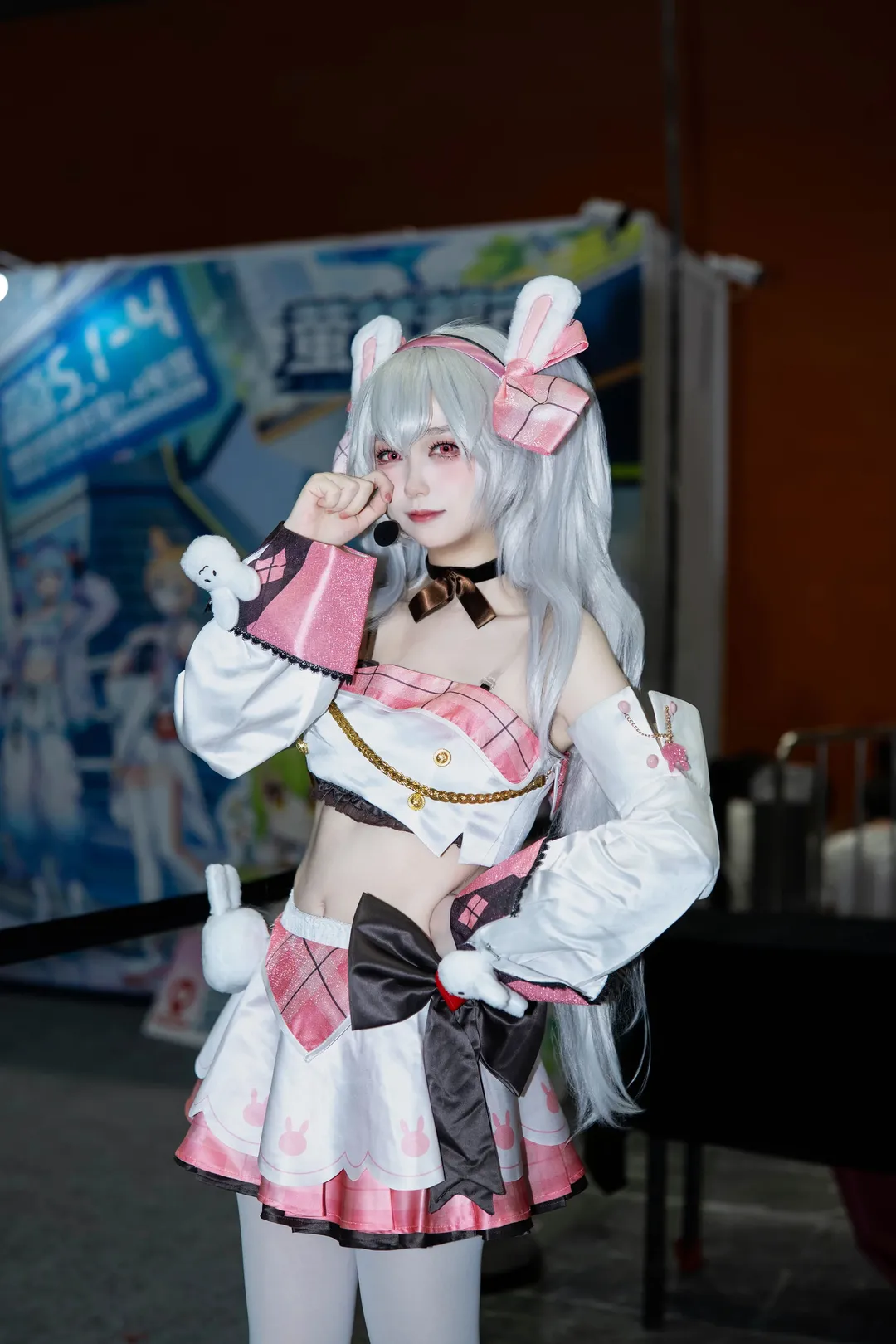 cosplay, Azur Lane, Laffey cosplay, Guangzhou Firefly ACG Expo, Bunny ear idol