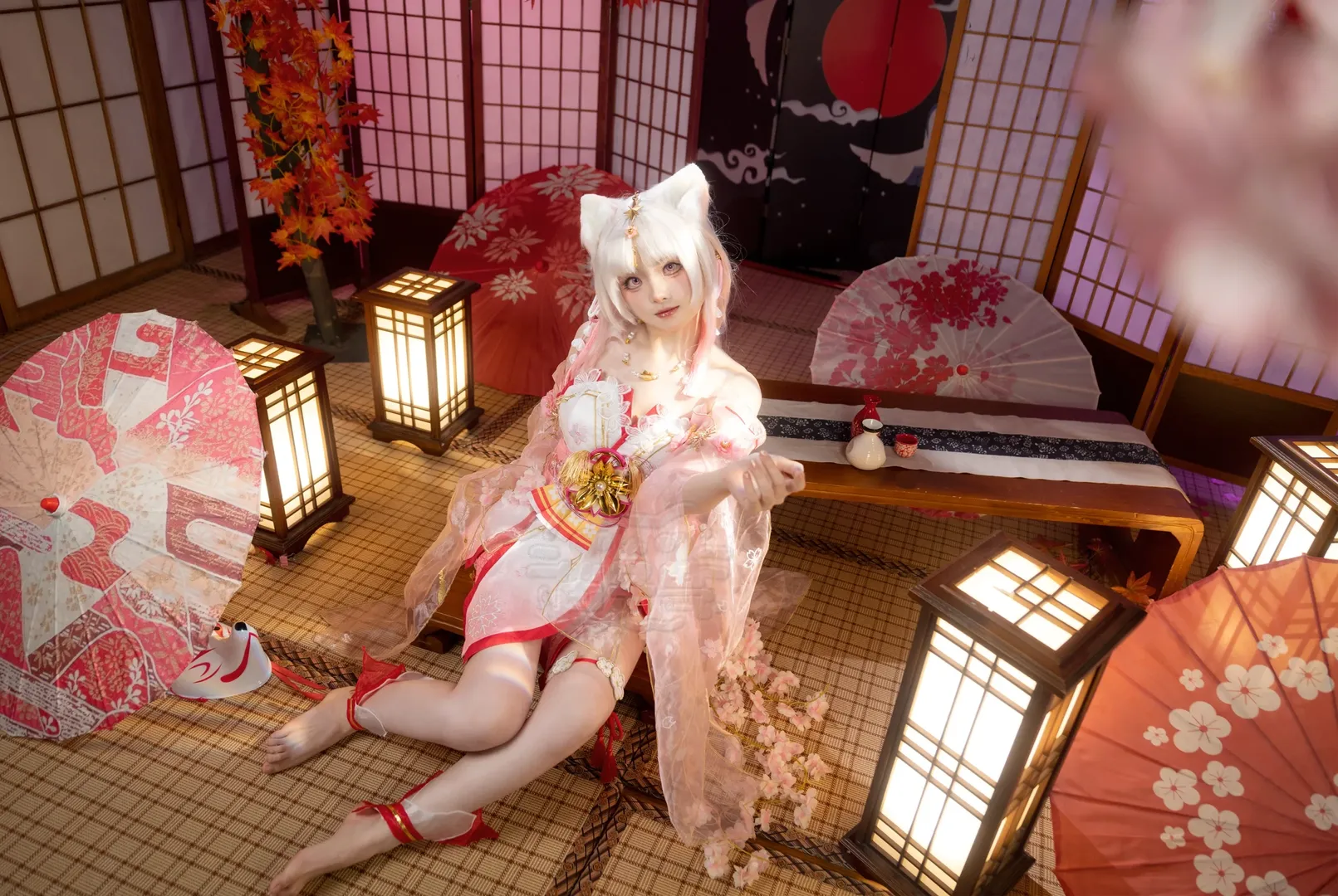 cosplay, 永劫无间, 胡桃cos, 永劫无间手游, 樱云天女cos - 第1张