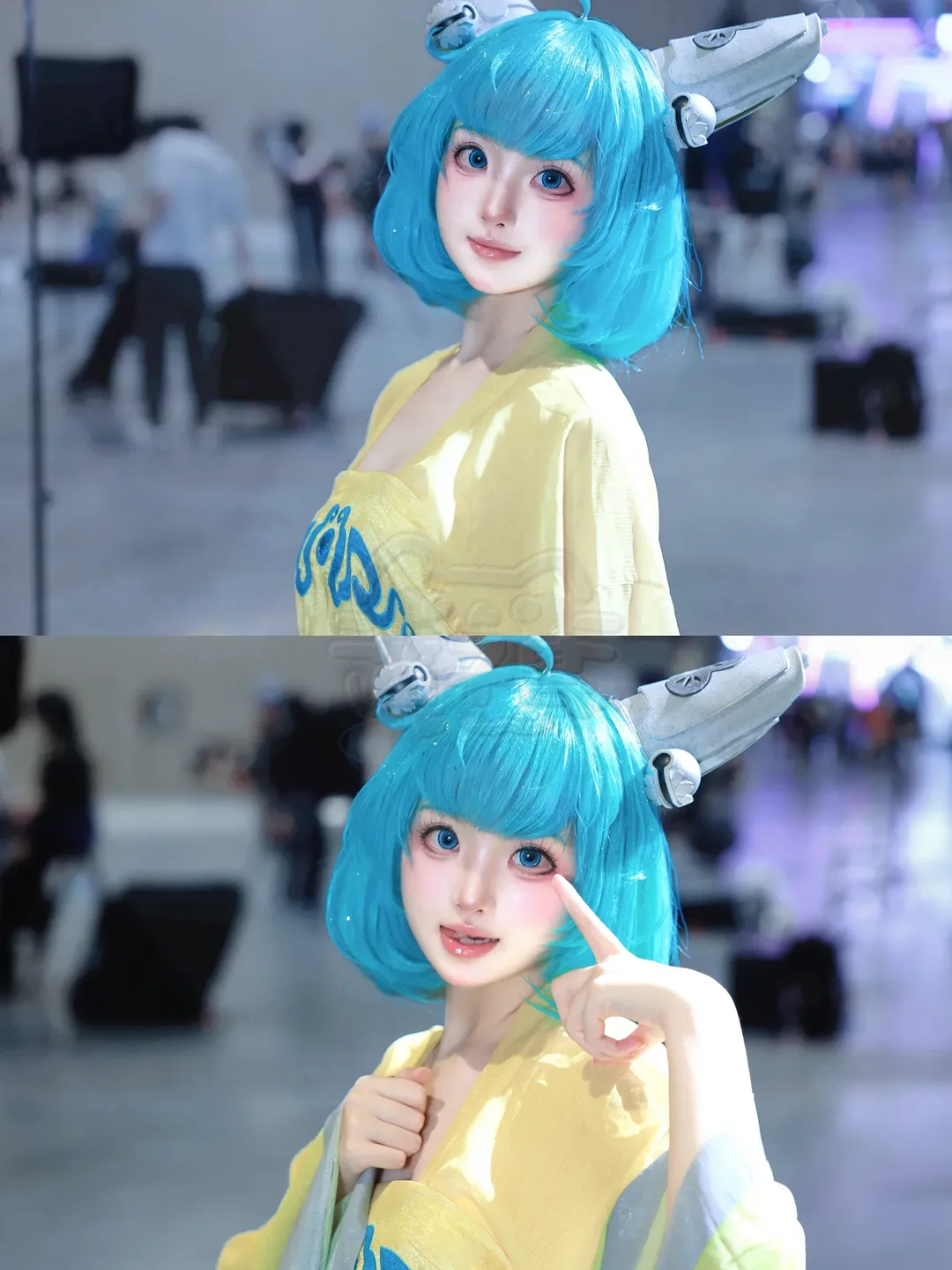 cosplay, Honor of Kings, Convention photos, Wig styling, Cai Wenji cosplay - Image 1