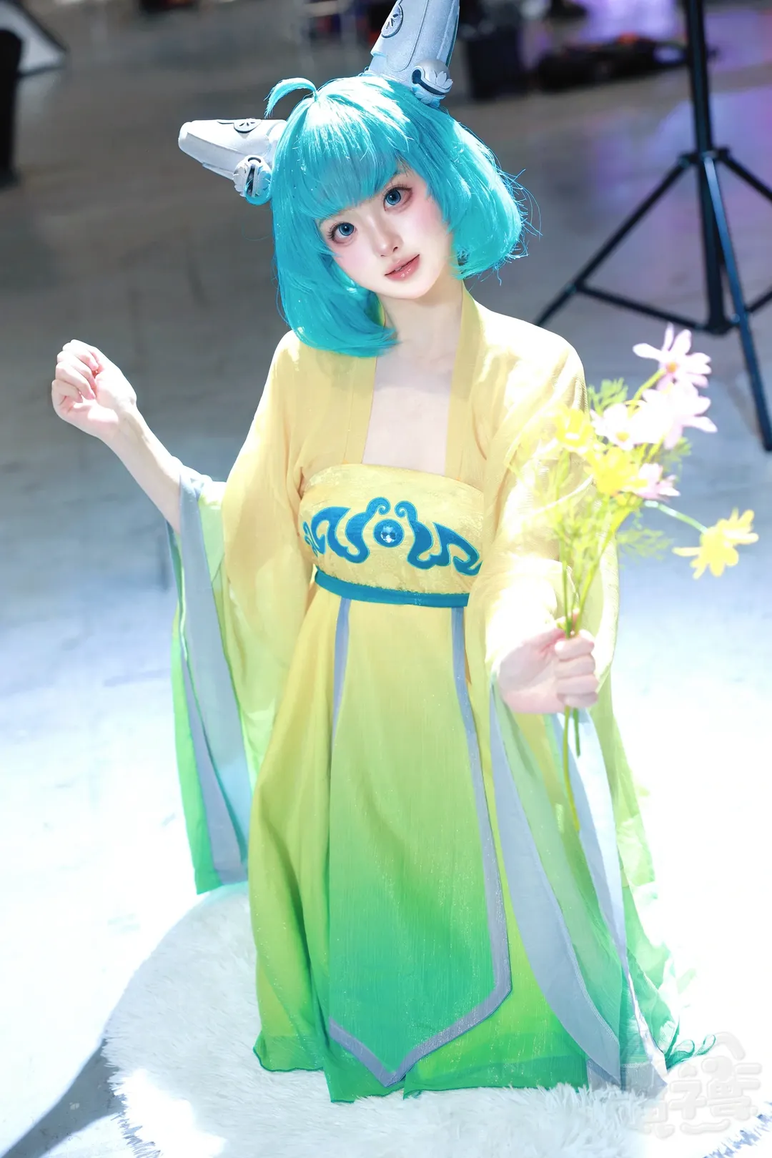 cosplay, Honor of Kings, Convention photos, Wig styling, Cai Wenji cosplay - Image 4