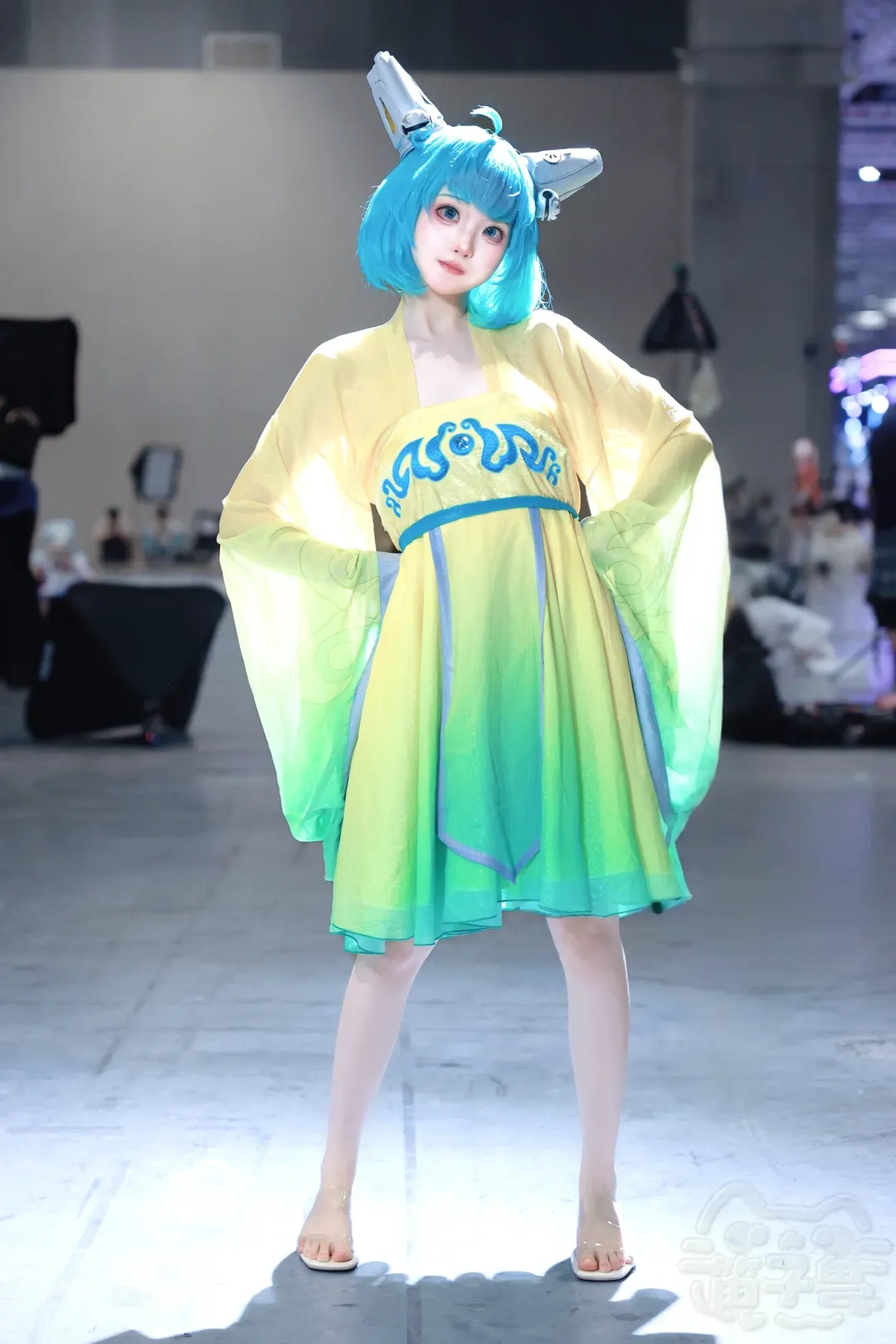 cosplay, Honor of Kings, Convention photos, Wig styling, Cai Wenji cosplay - Image 6