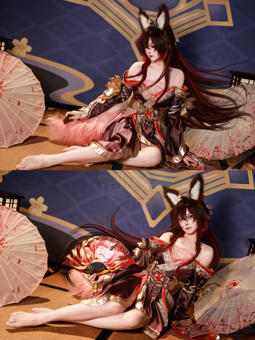 忘歸人cos, 崩壞星穹鐵道, cosplay攝影, 國風cos, 獸耳娘寫真 - 第1張