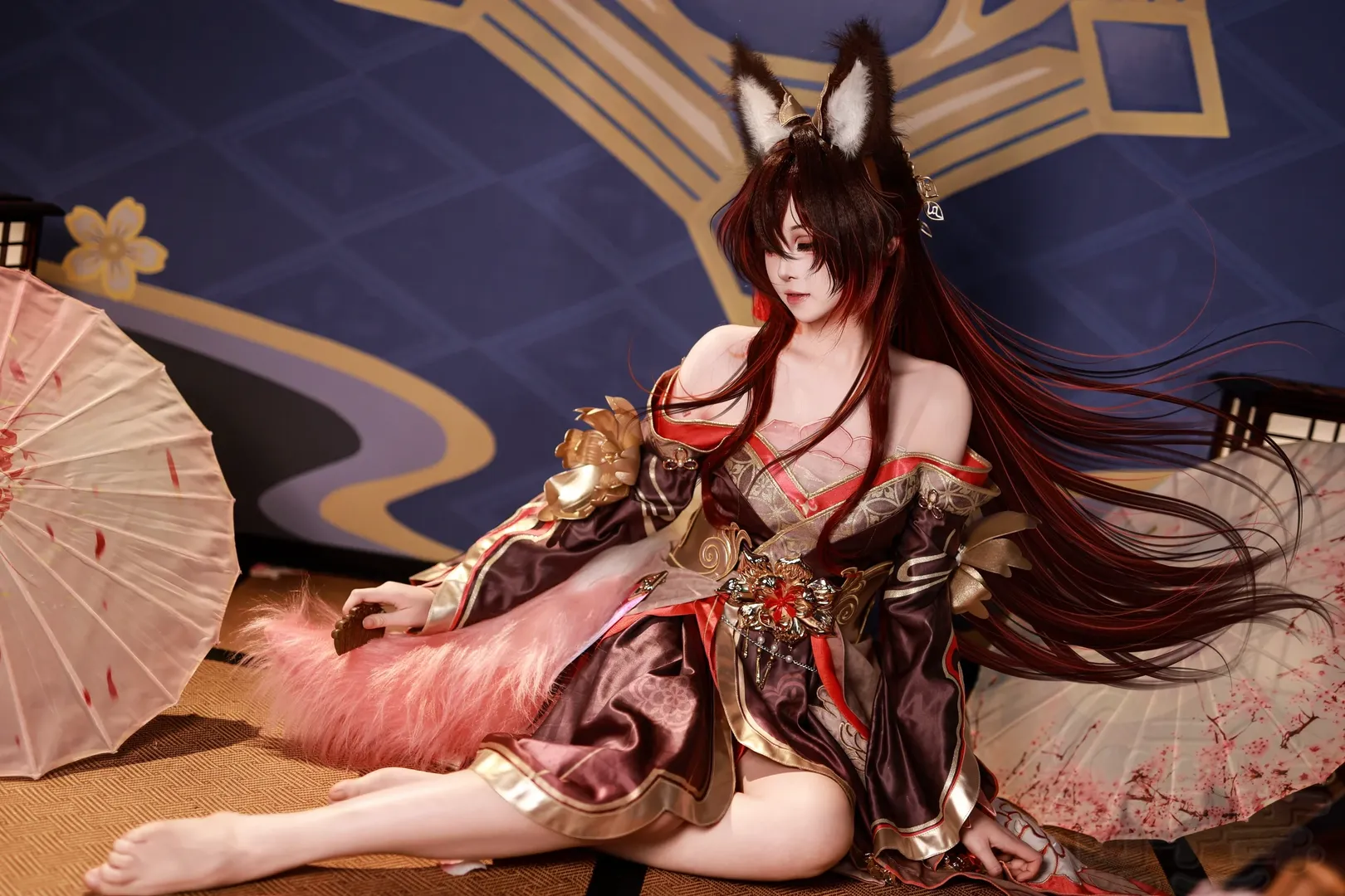 忘歸人cos, 崩壞星穹鐵道, cosplay攝影, 國風cos, 獸耳娘寫真 - 第5張