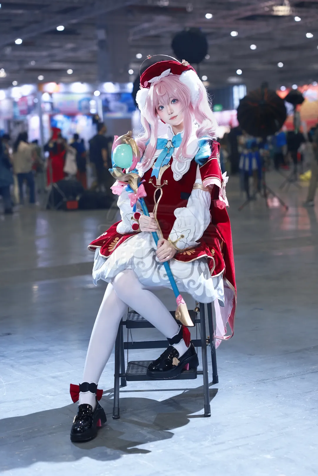 崩壞星穹鐵道, 漫展返圖, 二次元cosplay, 風堇cos, 魔法少女風格