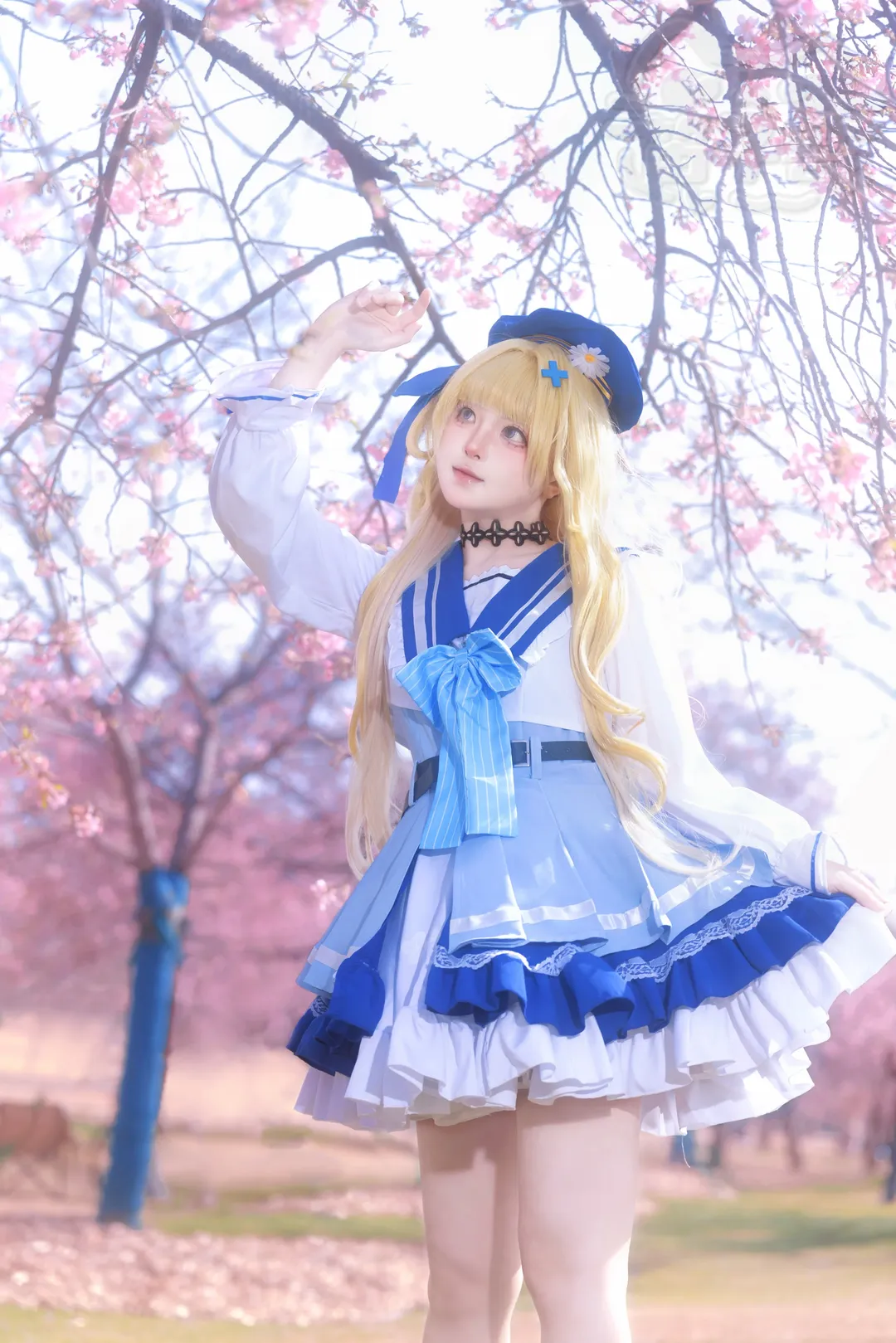 菲比cos, 鸣潮, 二次元摄影, cosplay日常, 樱花写真 - 第8张
