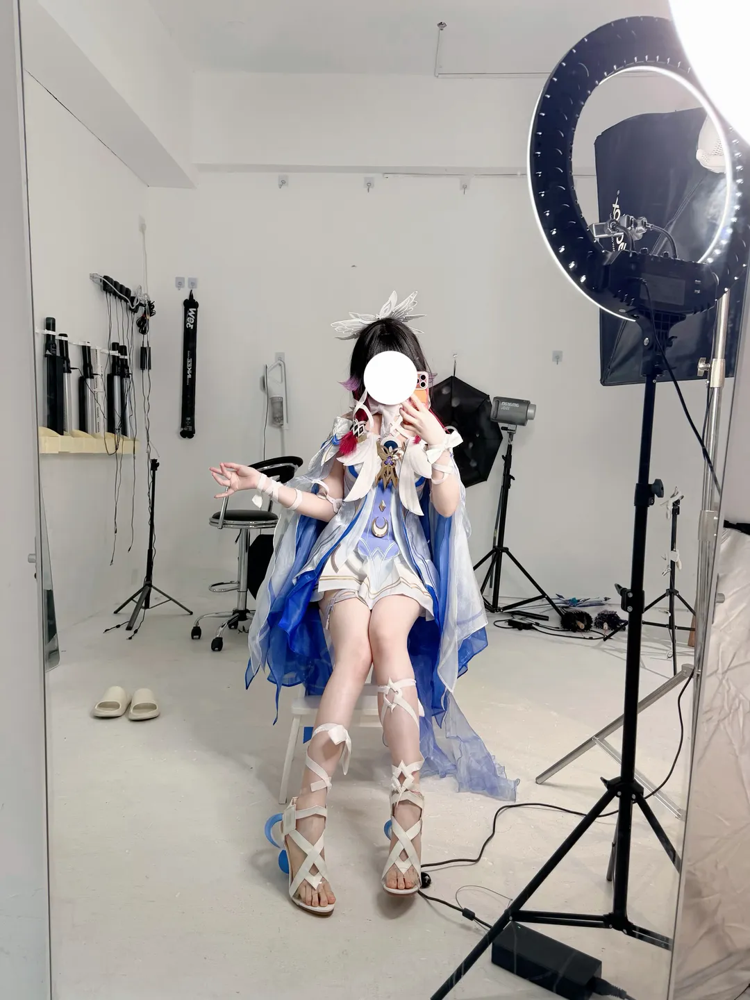 原神, 哥伦比娅cos, 三分妄想, cosplay摄影, 二次元穿搭 - 第1张