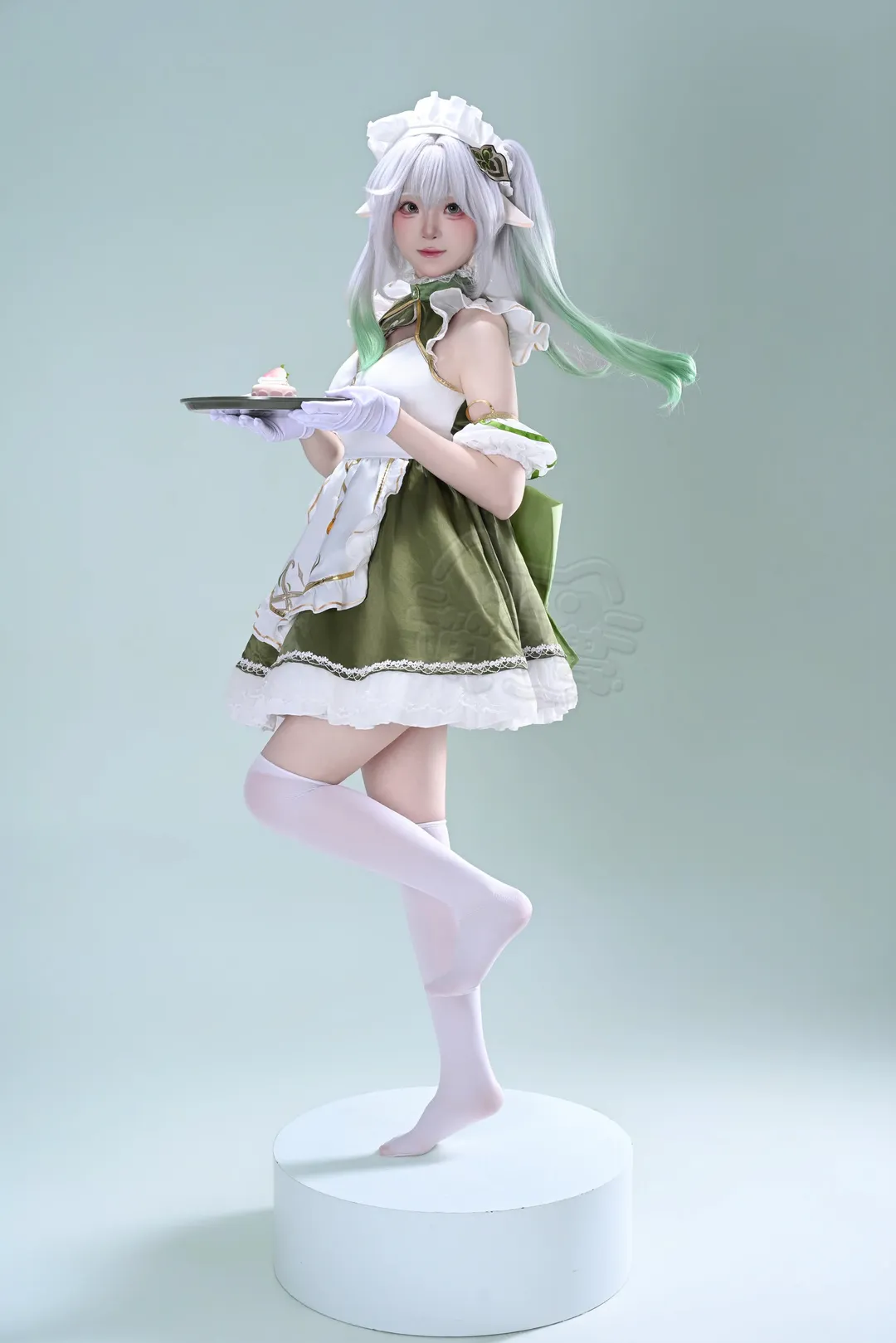 原神, 納西妲cos, 女僕裝, cosplay攝影, 二次元還原 - 第1張