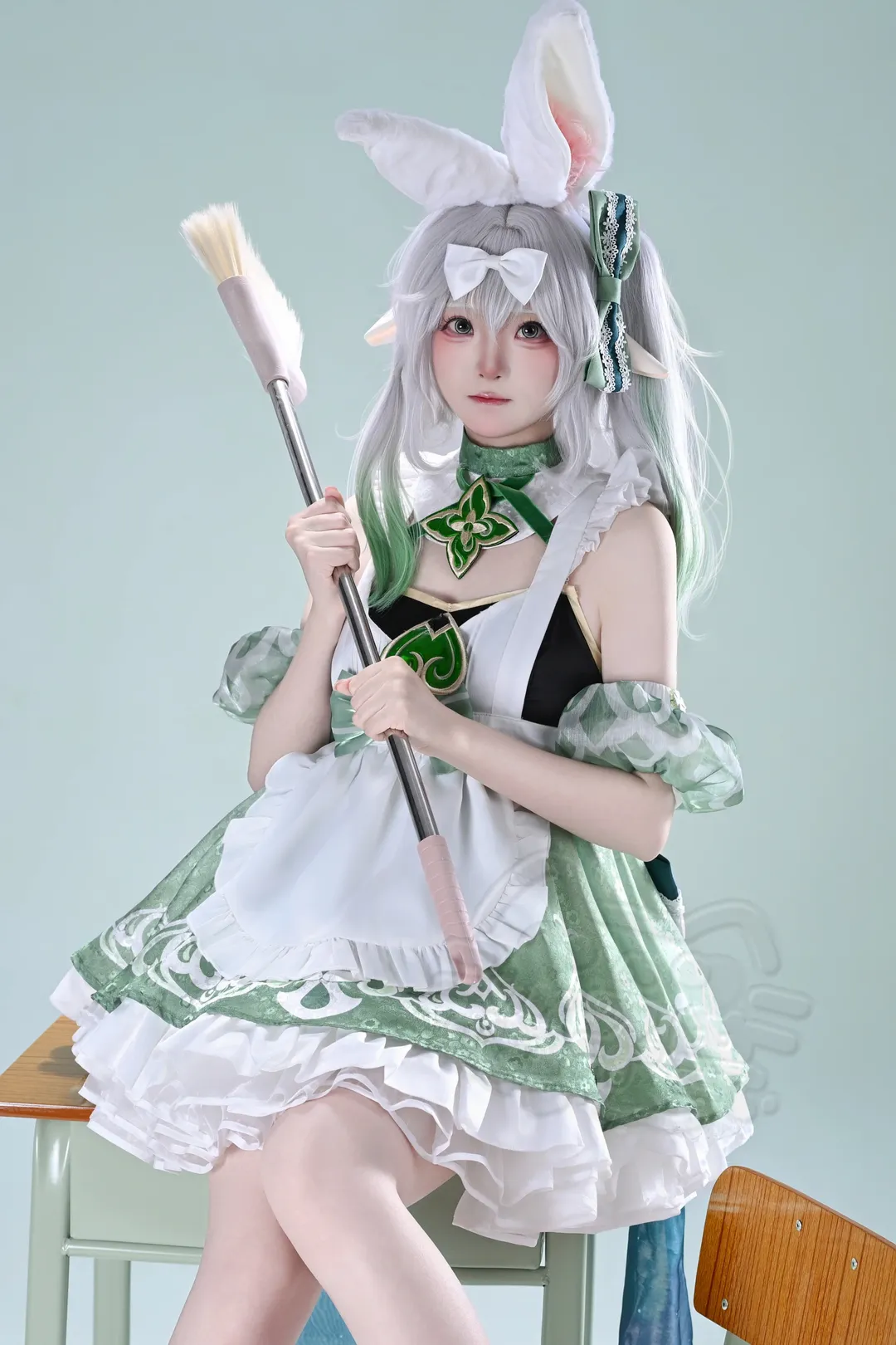 原神, 納西妲cos, 女僕裝, 草神, cosplay攝影